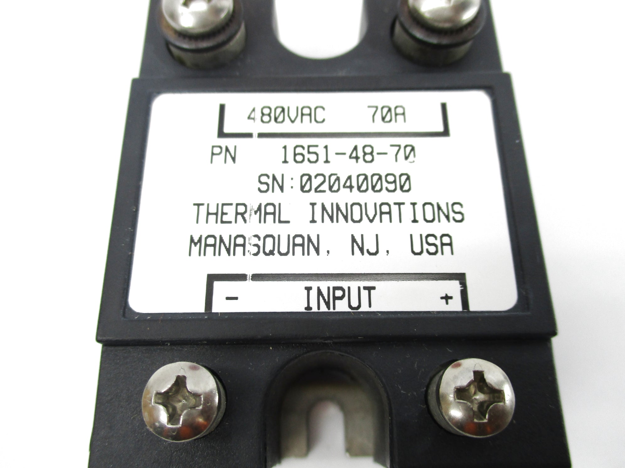 C3 CONTROLS 1651-48-70 480V 70A NSNP