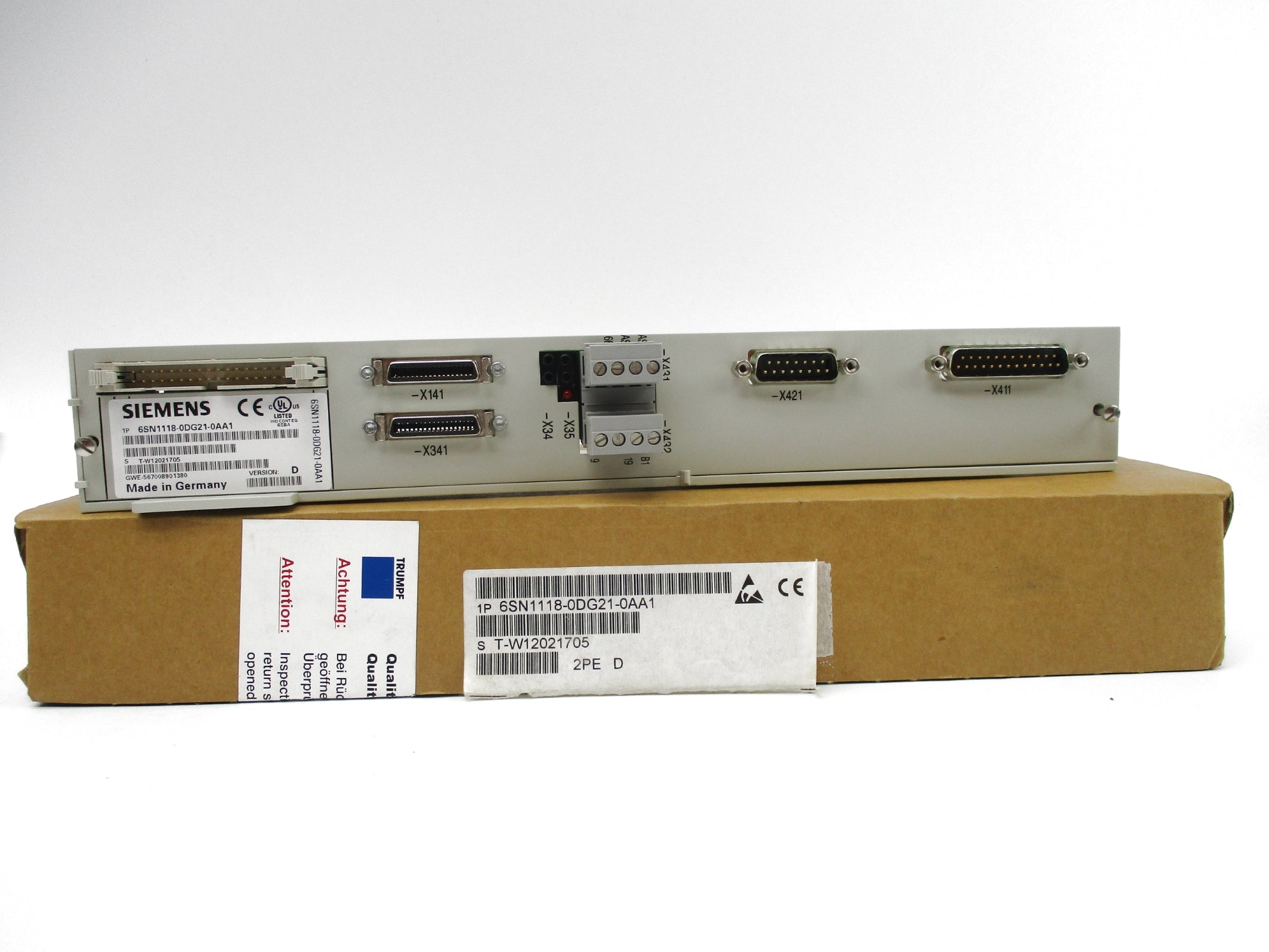 SIEMENS 6SN118-0DG21-0AA1 NSMP