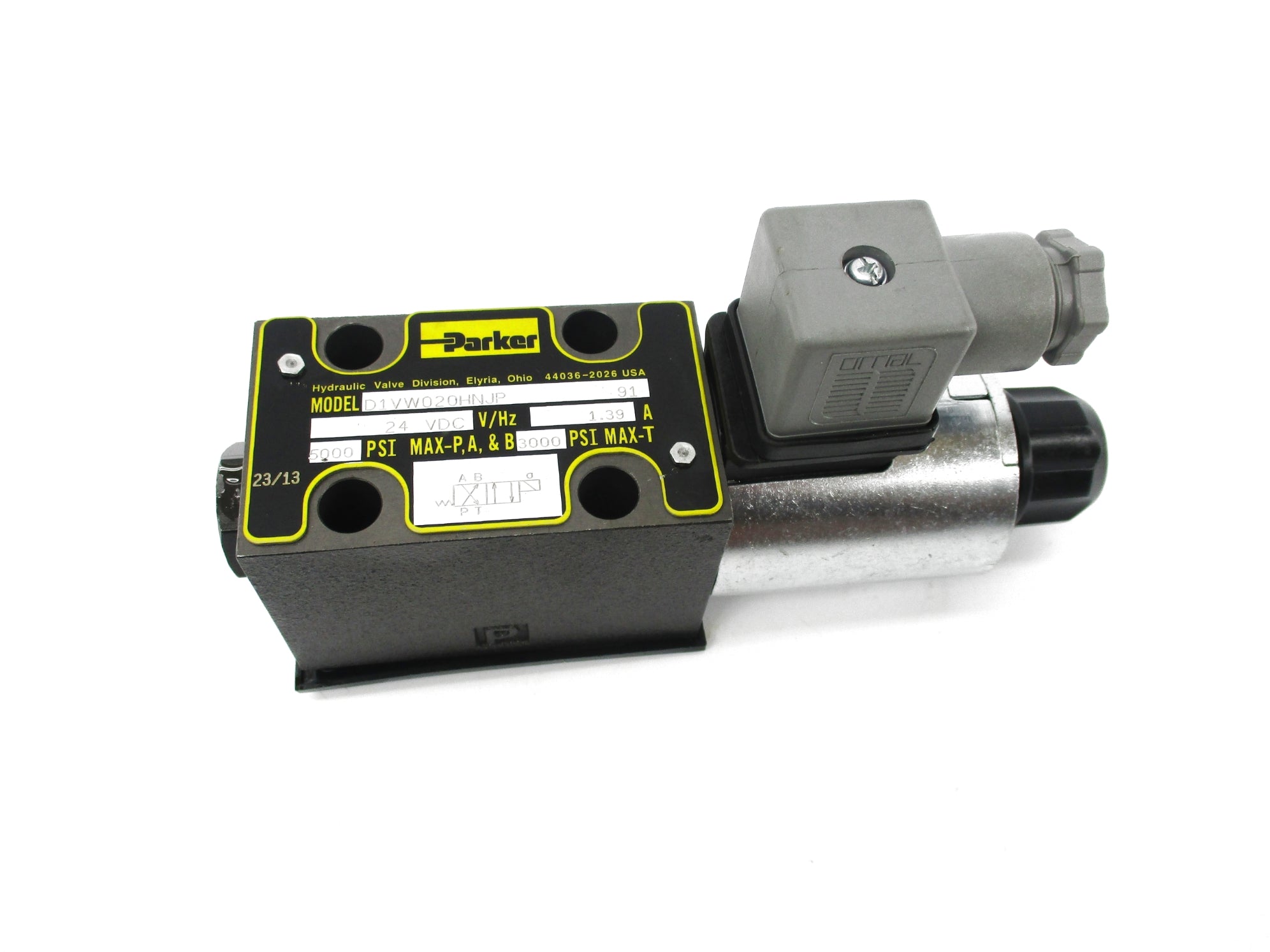 PARKER D1VW020HNJP 24VDC 5000PSI NSNP