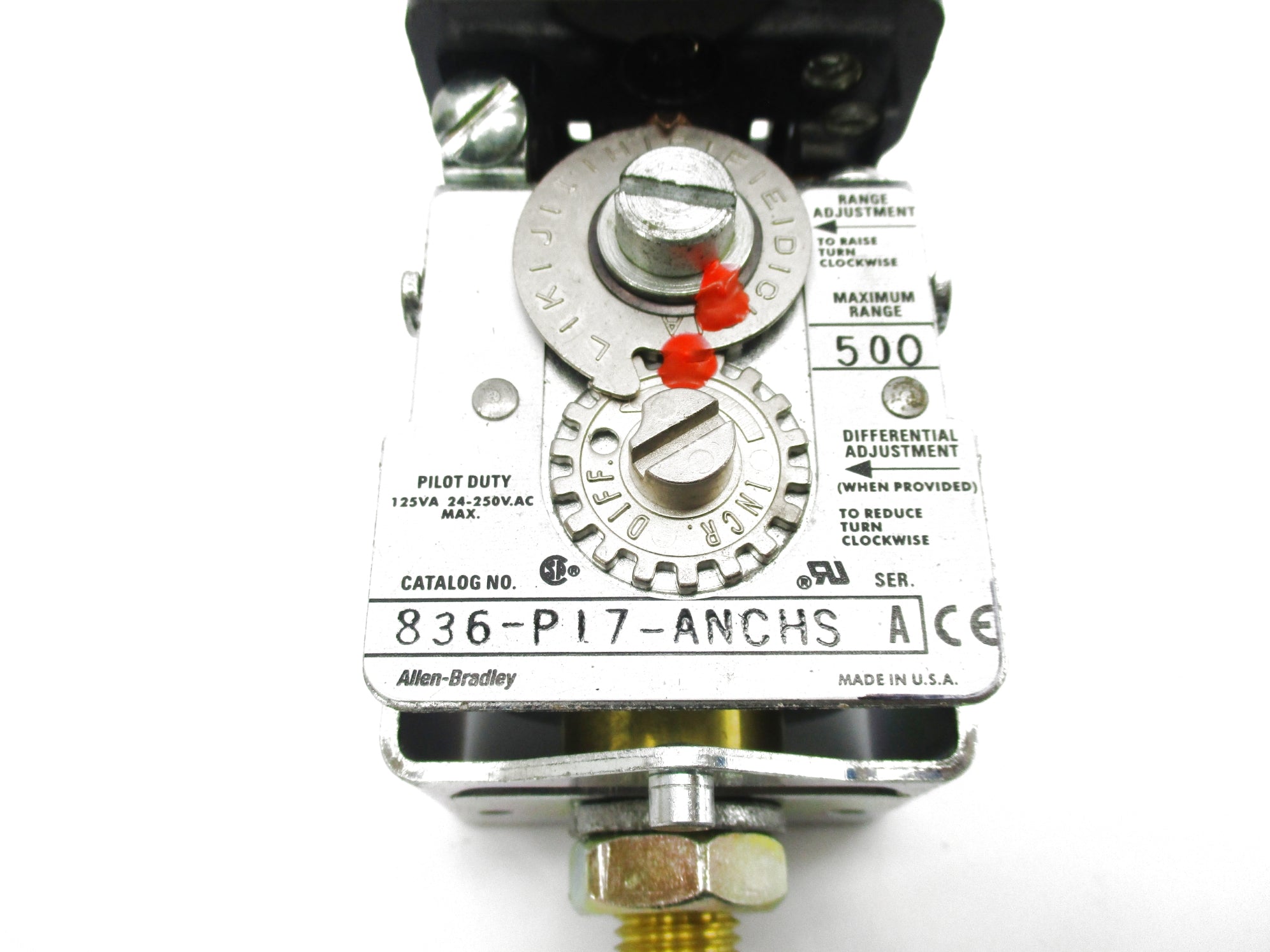 ALLEN BRADLEY 836-P17-ANCHS SER. A NSNP