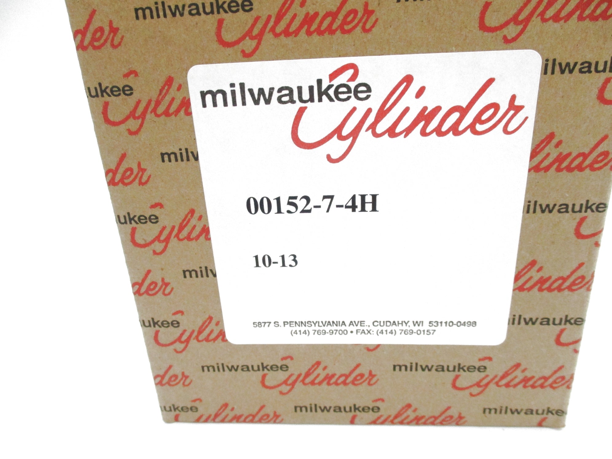 MILWAUKEE CYLINDER 00152-7-4H NSFS