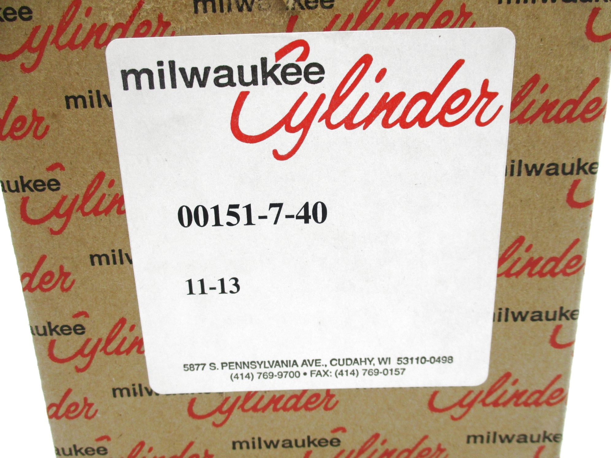 MILWAUKEE CYLINDER 00151-7-4 NSFS