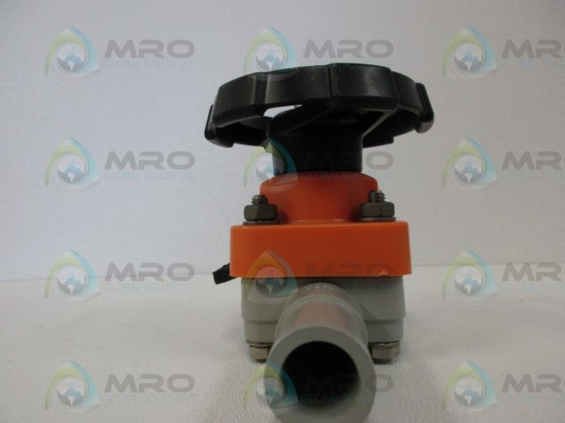 GEORGE FISCHER TYPE 315 PVC-C 1/2" DN15 PN 10 DIAPHRAGM VALVE *NEW NO BOX*