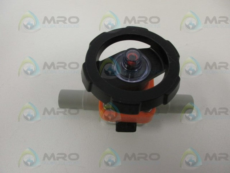 GEORGE FISCHER TYPE 315 PVC-C 1/2" DN15 PN 10 DIAPHRAGM VALVE *NEW NO BOX*