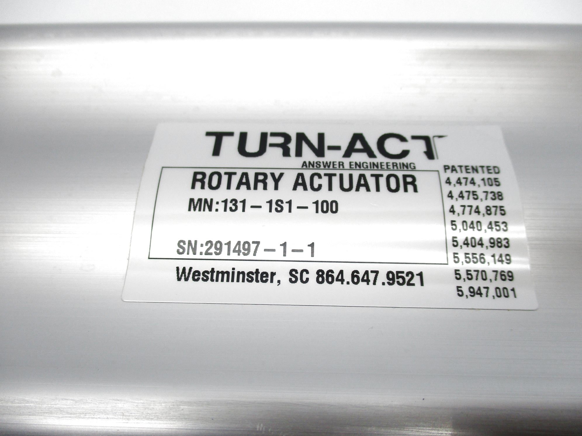 TURN-ACT 131-1S1-100 NSNP