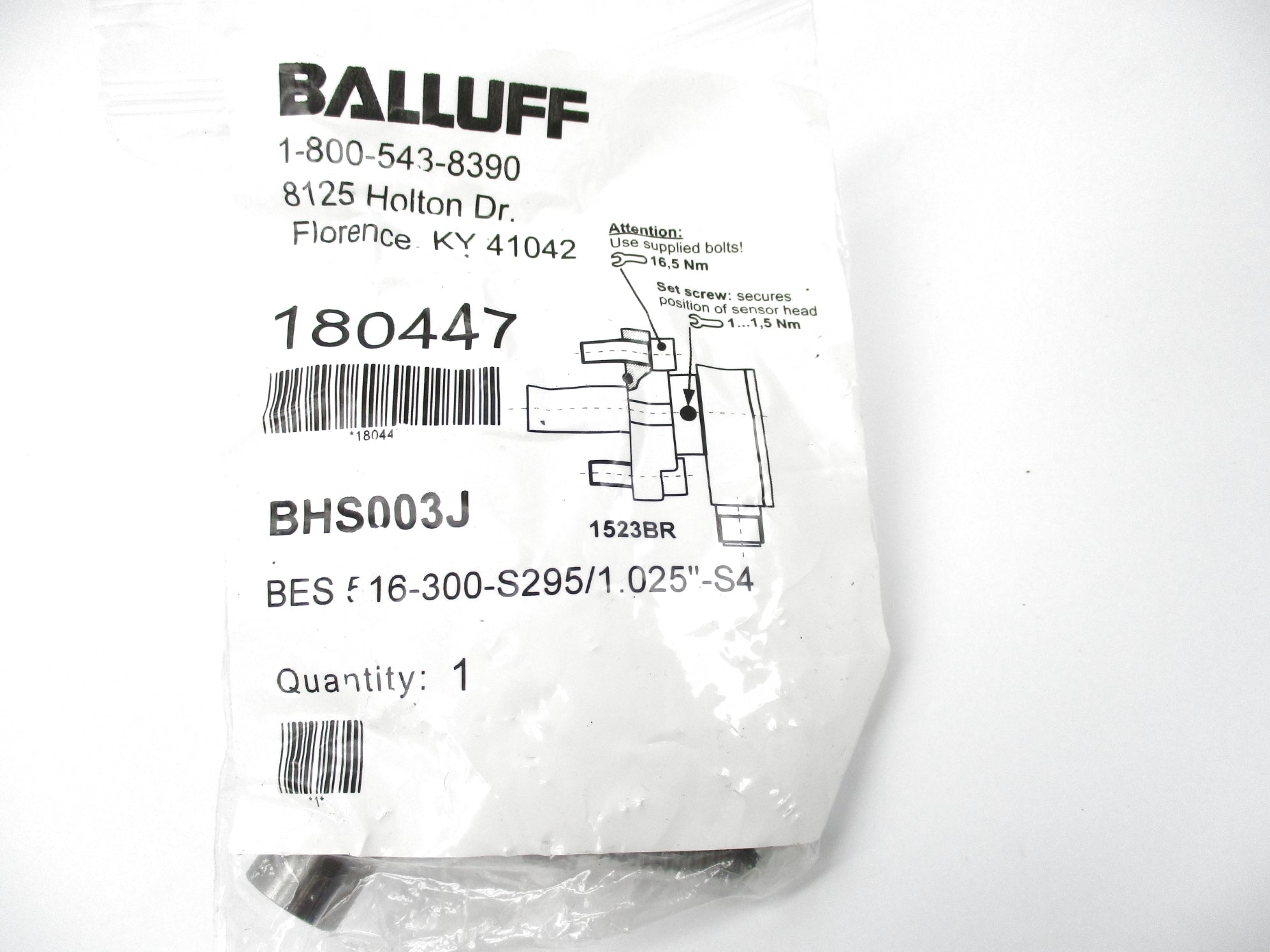 BALLUFF BHS003J NSMP