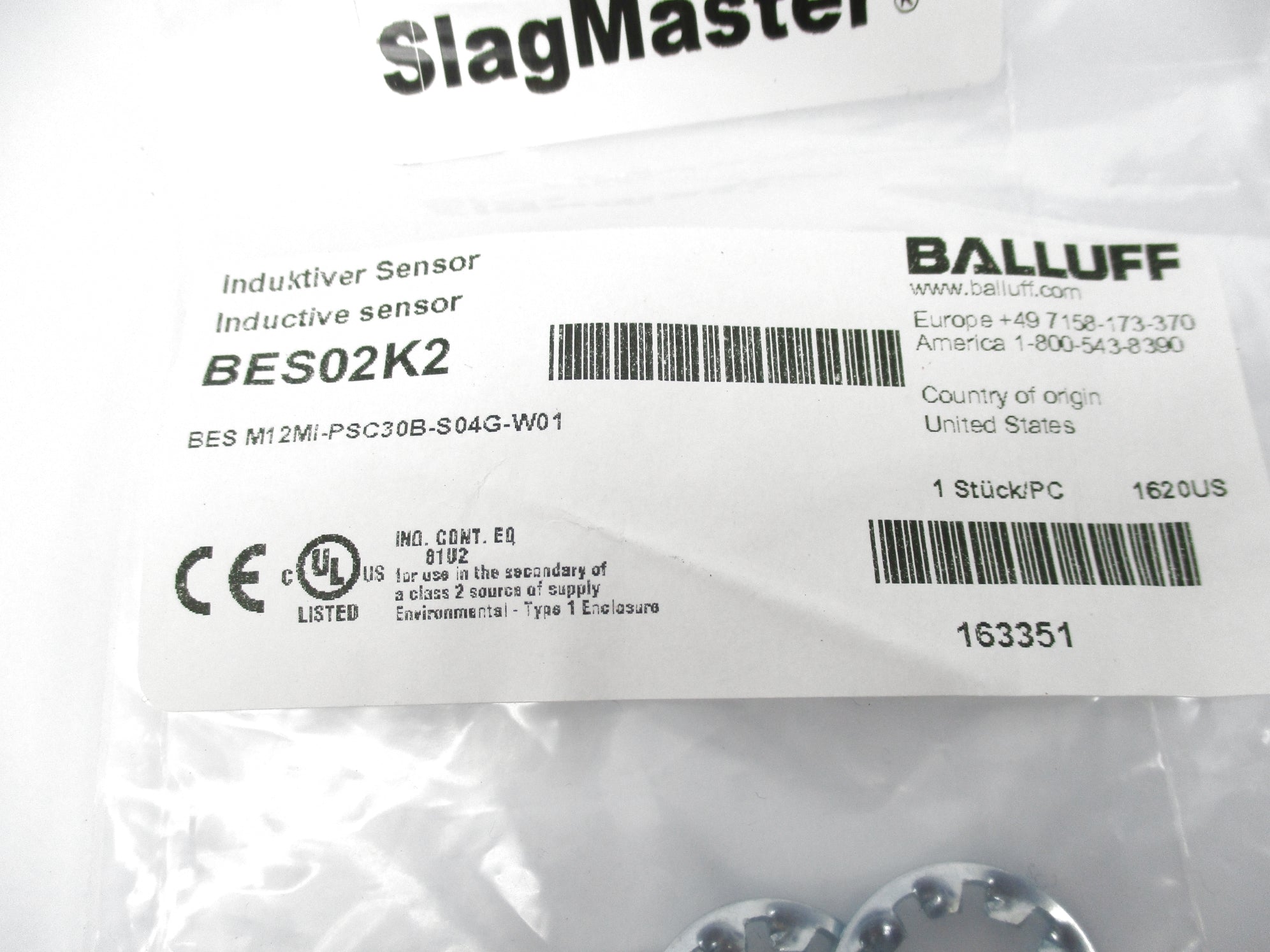 BALLUFF BES02K2 NSMP