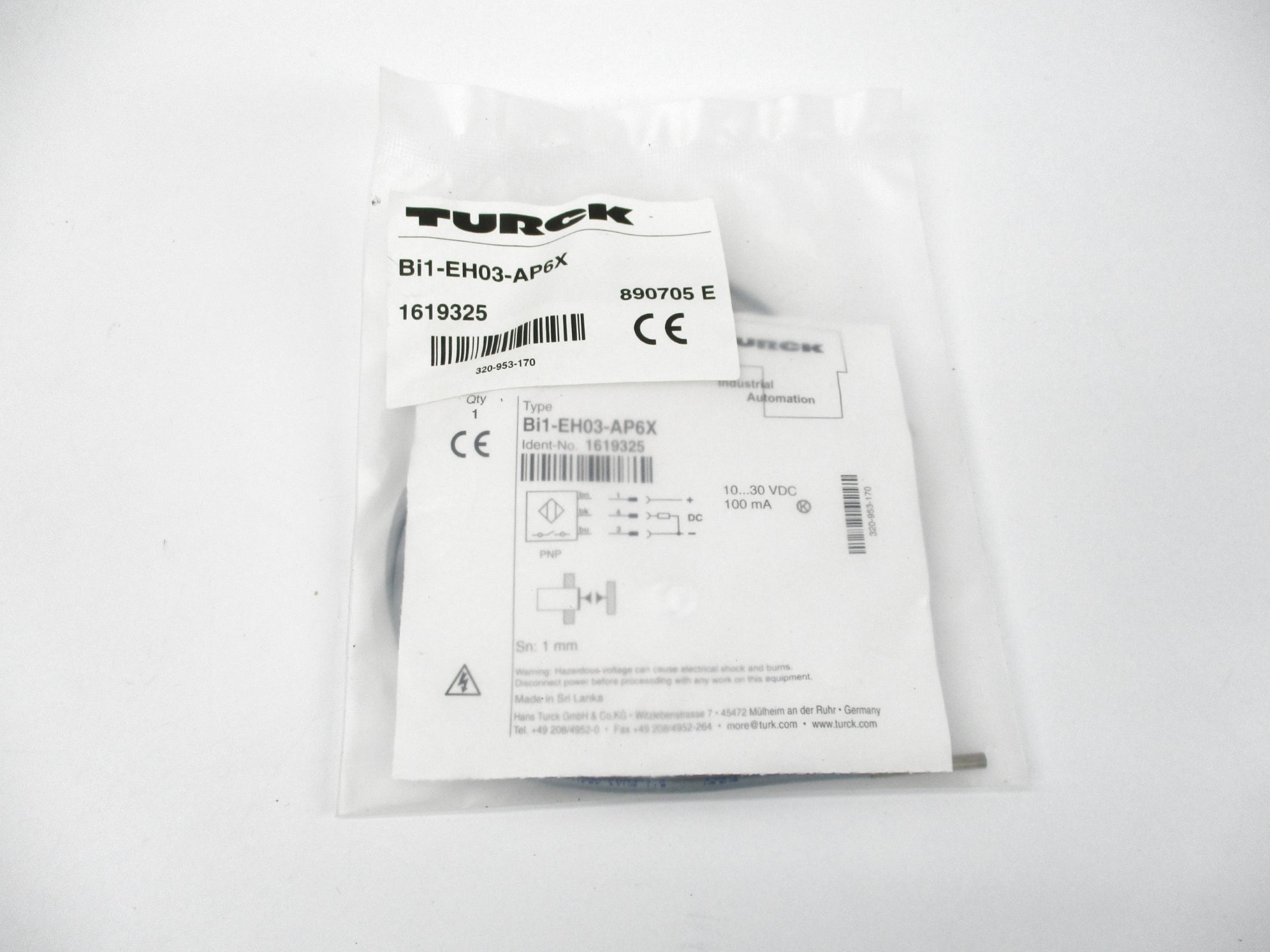 TURCK BI1-EH03-AP6X NSMP