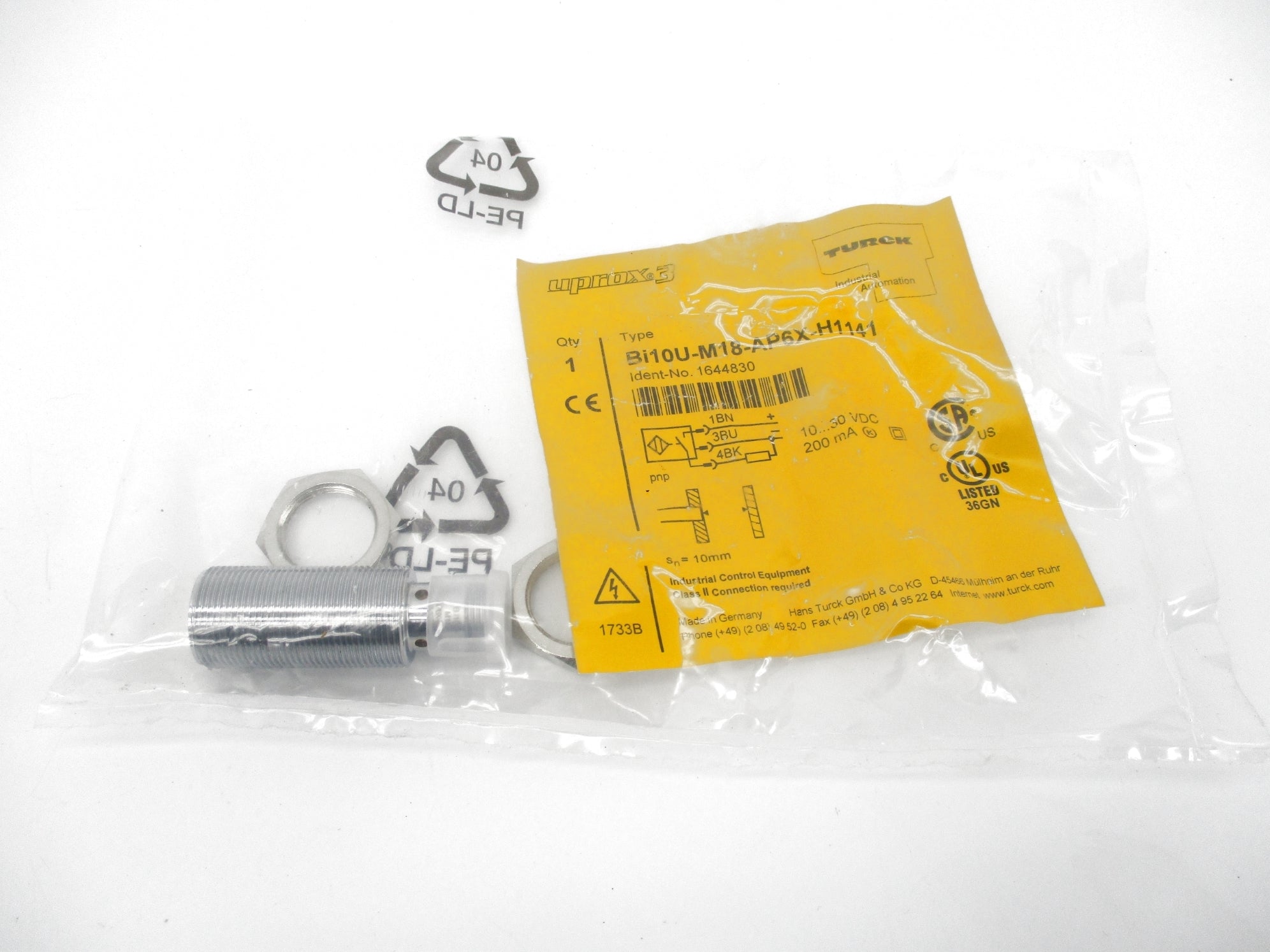 TURCK BI10U-M18-AP6X-H1141 NSMP