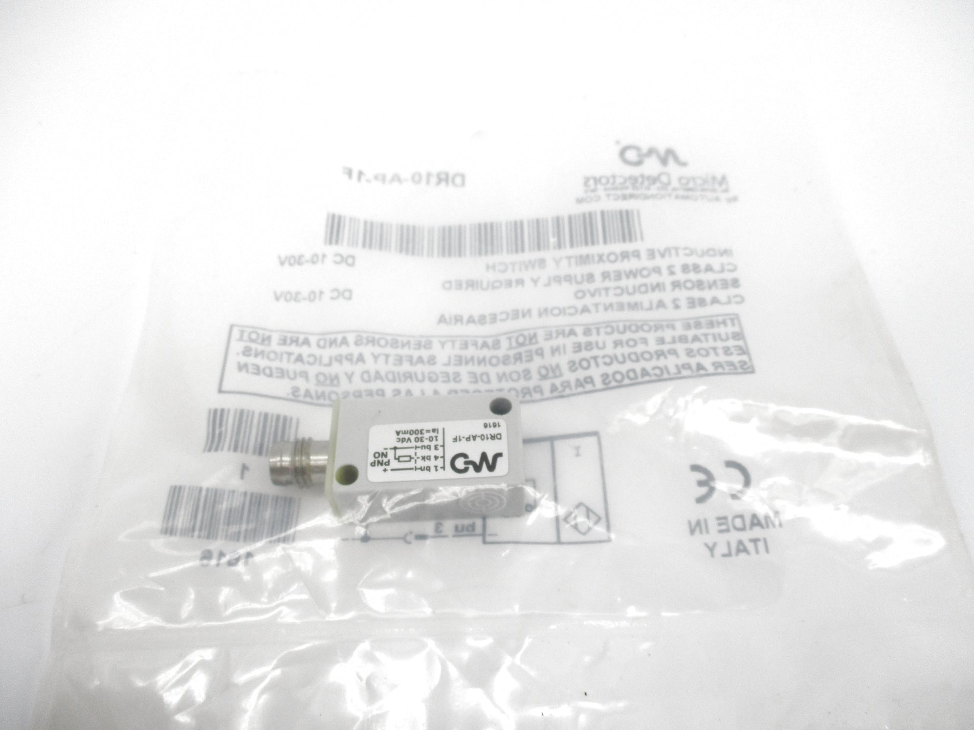 MICRO DETECTORS DR10-AP-1F NSMP
