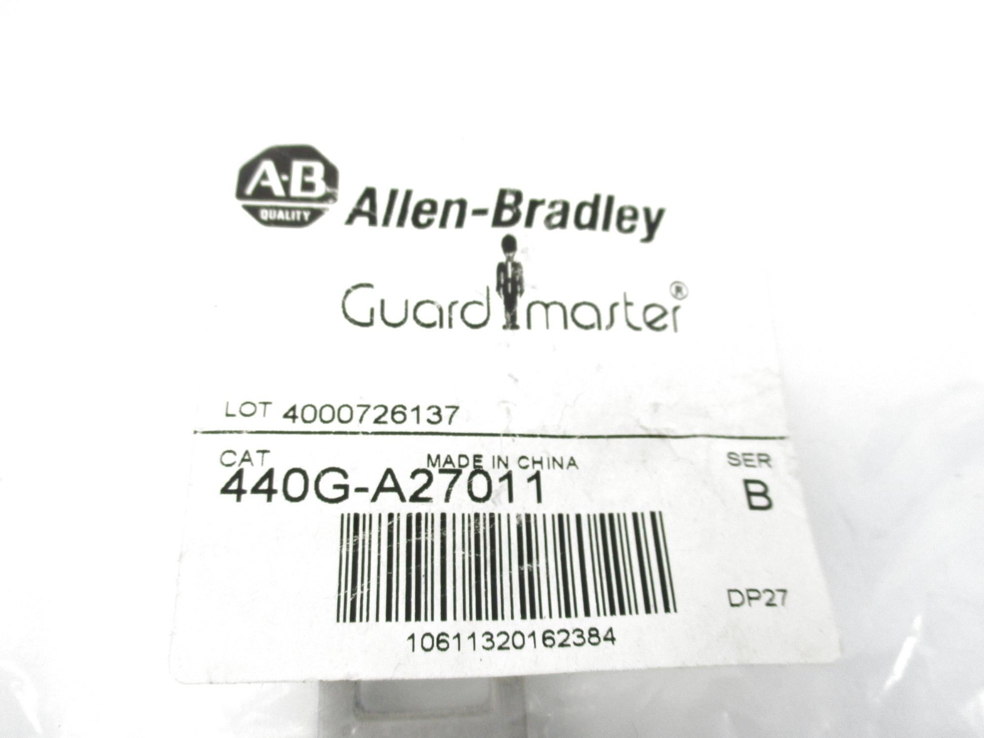 ALLEN BRADLEY 440GA27011 SER. B NSMP