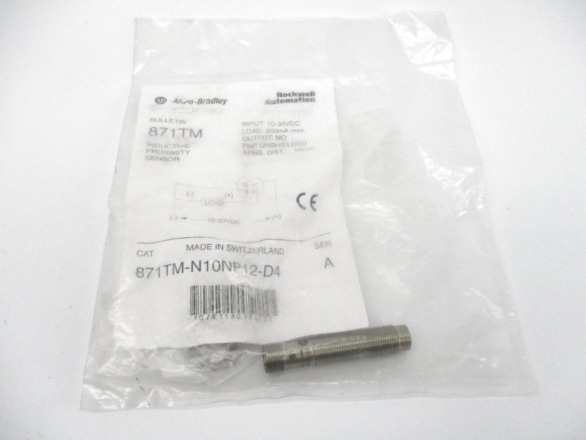 ALLEN BRADLEY 871TM-N10NP12-D4  SER. A NSMP