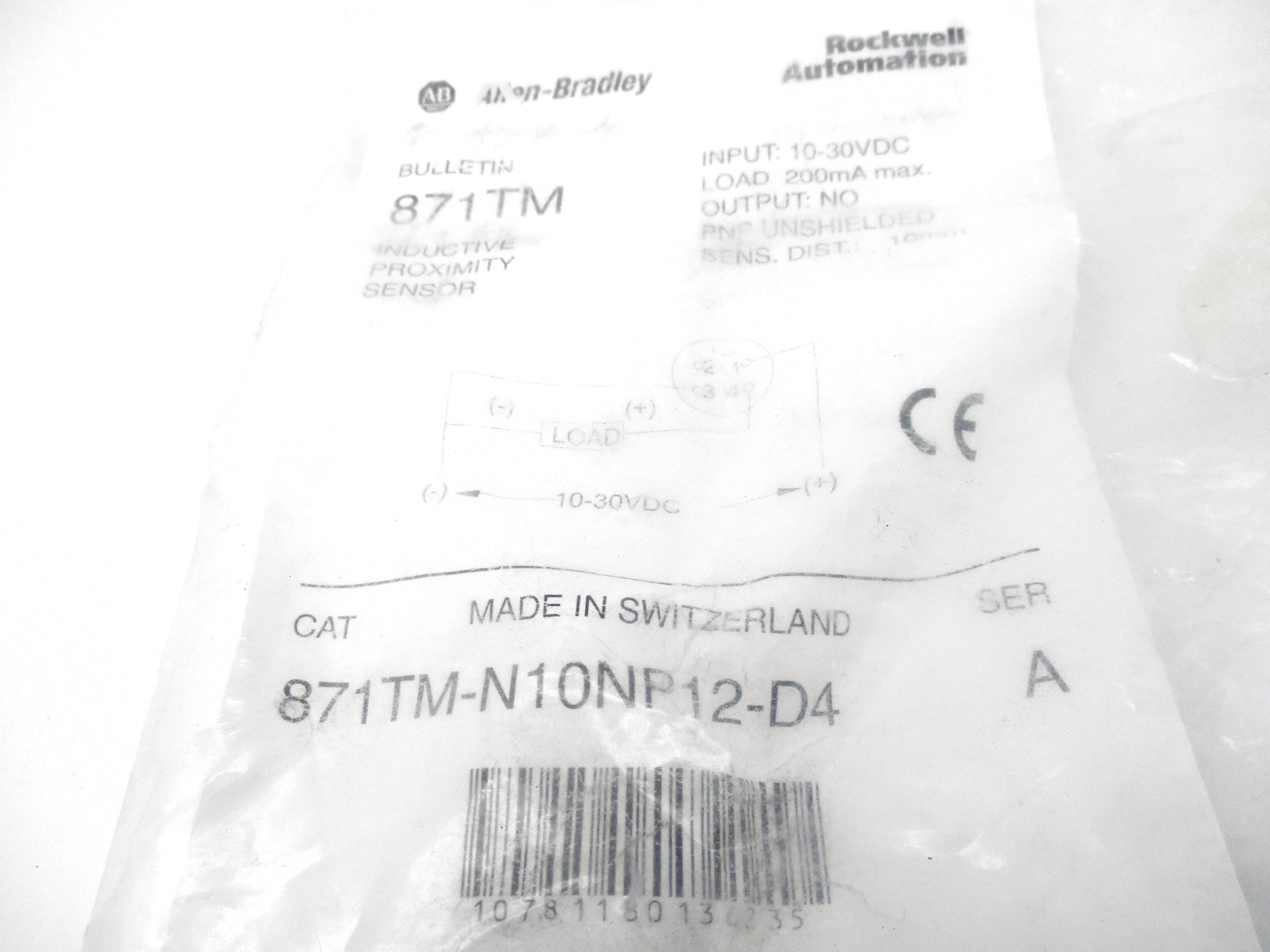 ALLEN BRADLEY 871TM-N10NP12-D4  SER. A NSMP