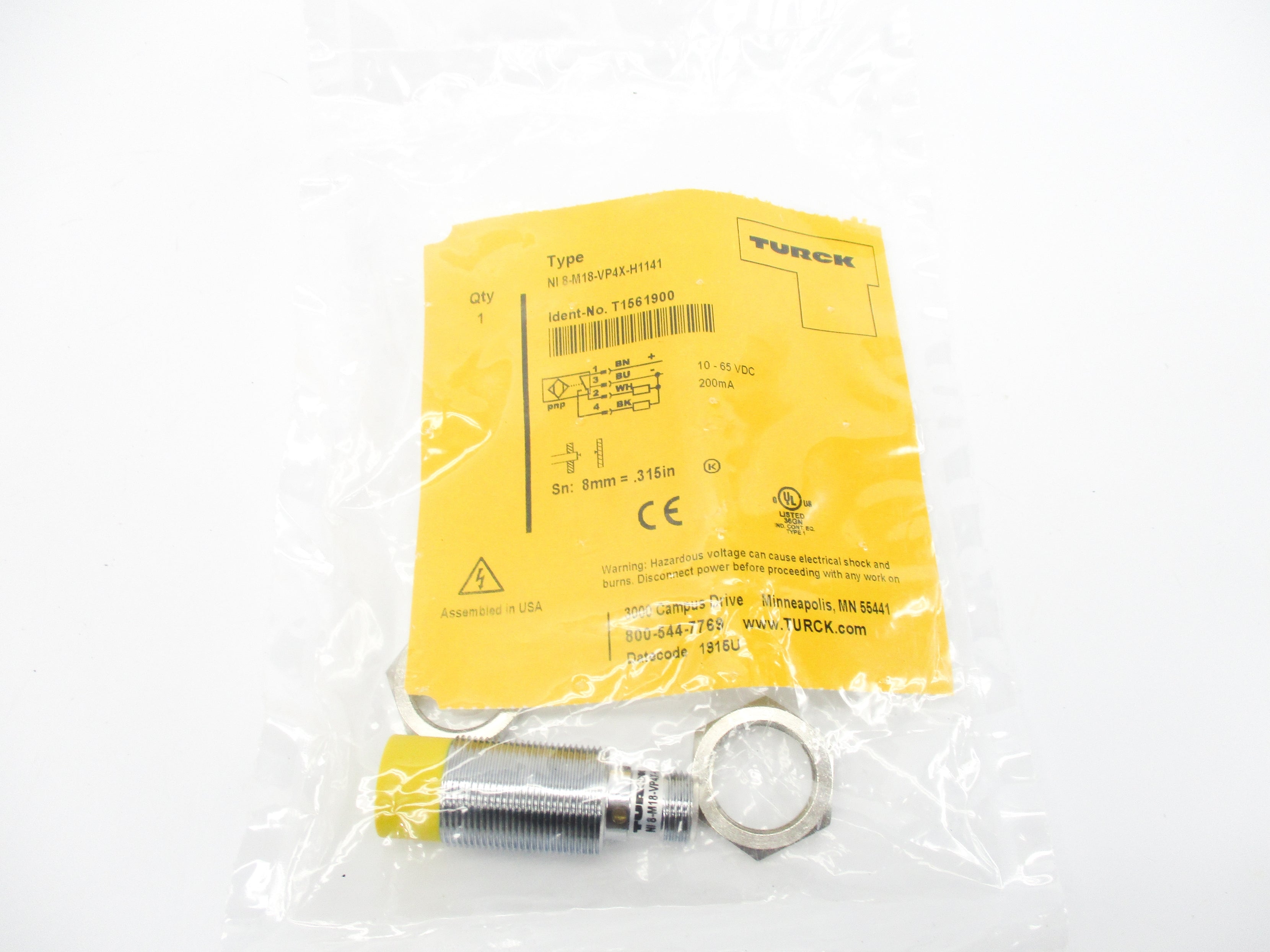 TURCK NI8-M18-VP4X-H1141 NSMP