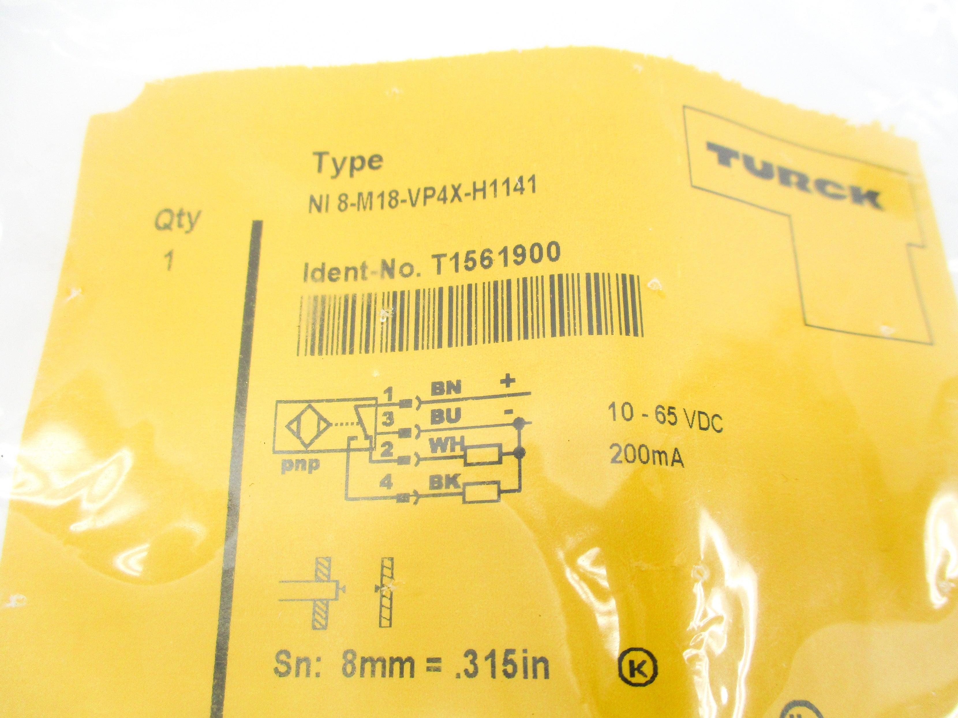 TURCK NI8-M18-VP4X-H1141 NSMP