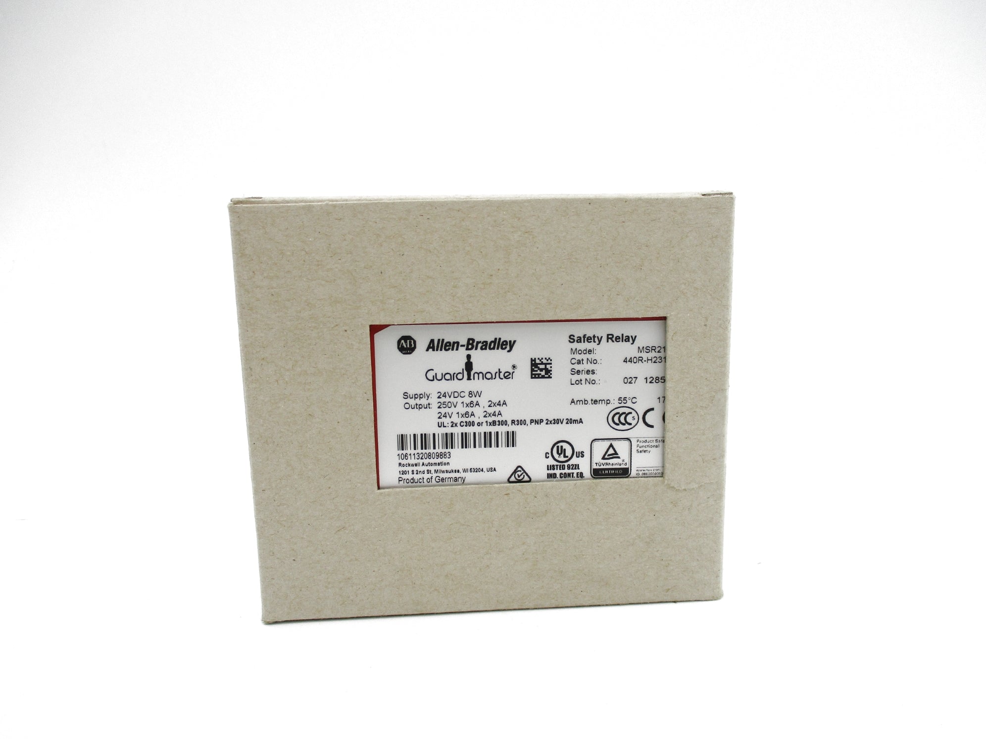 ALLEN BRADLEY MSR211P 440R-H23177 SER. B 24VDC NSMP