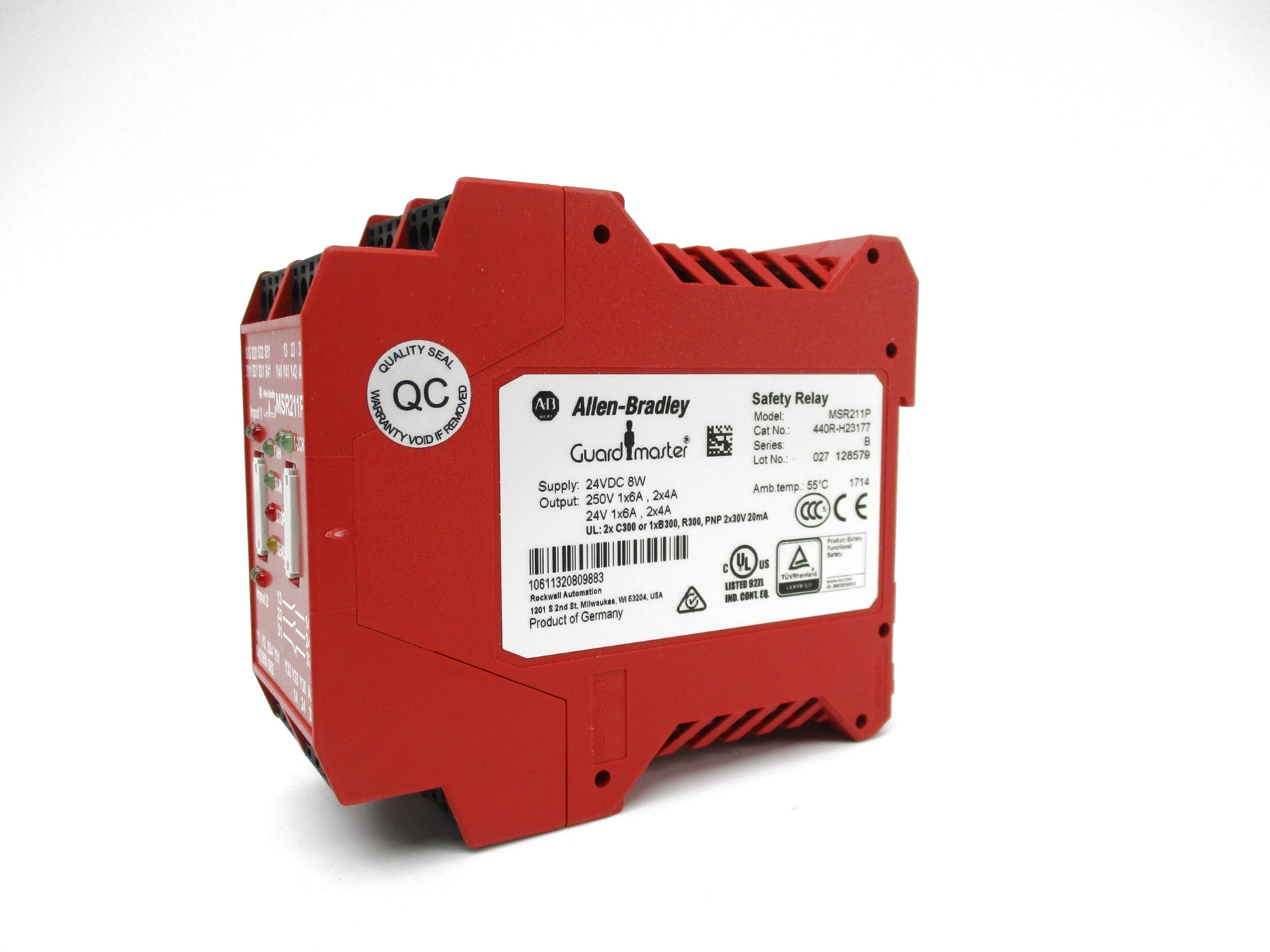 ALLEN BRADLEY MSR211P 440R-H23177 SER. B 24VDC NSMP