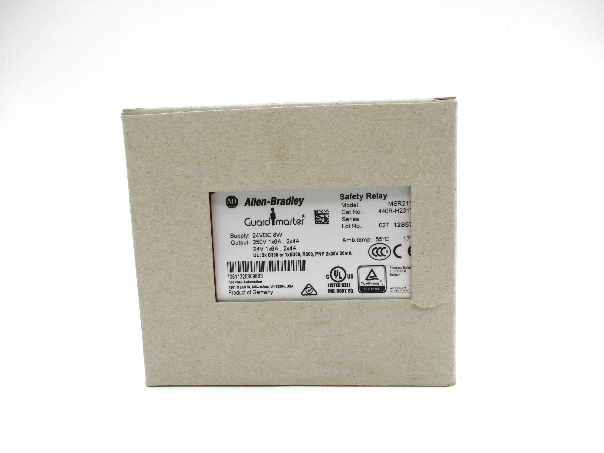 ALLEN BRADLEY MSR211P 440R-H23177 SER. B 24VDC NSMP