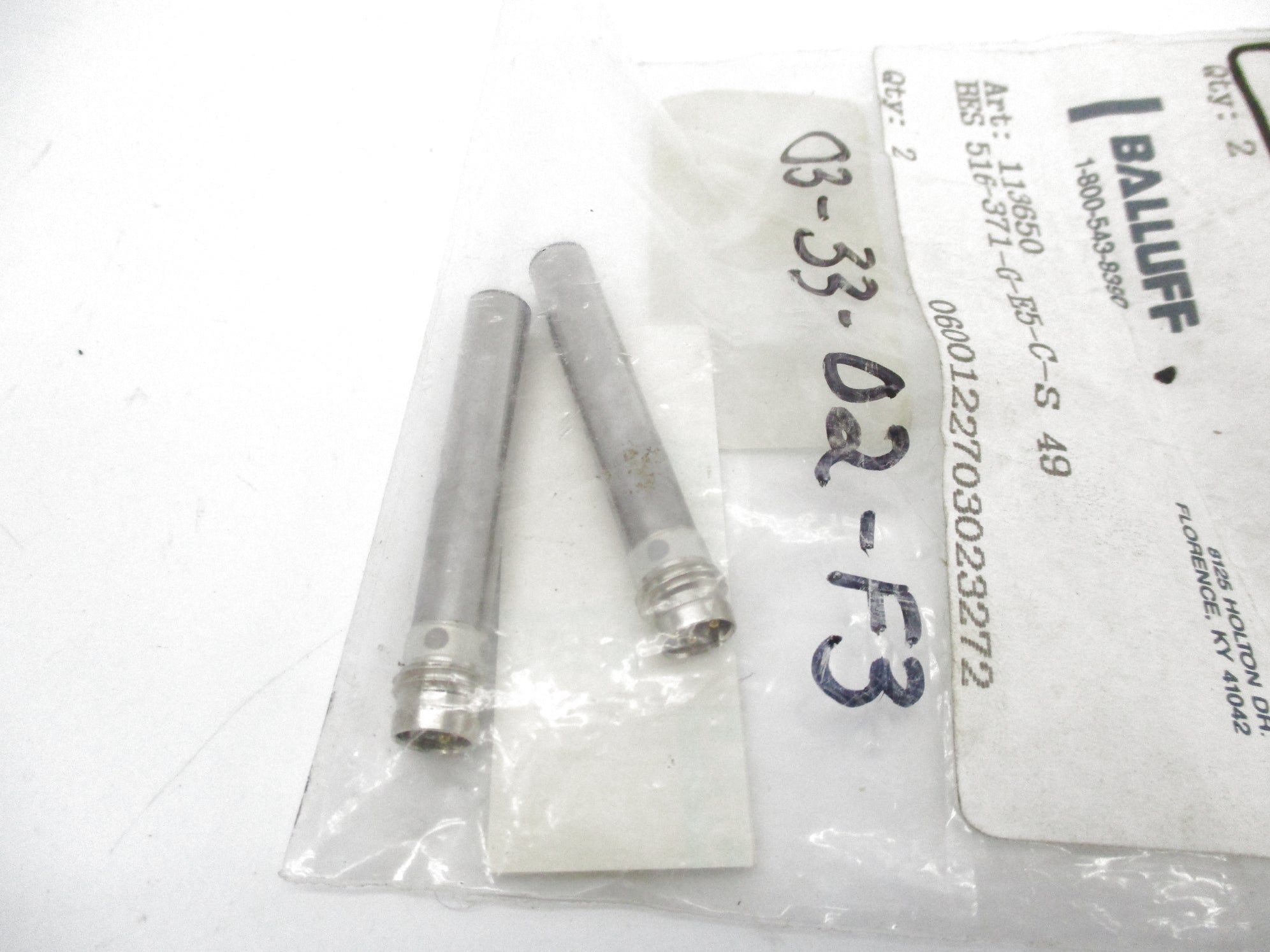 BALLUFF BES516-371-G-E5-C-S-49 (PKG OF 2) NSMP