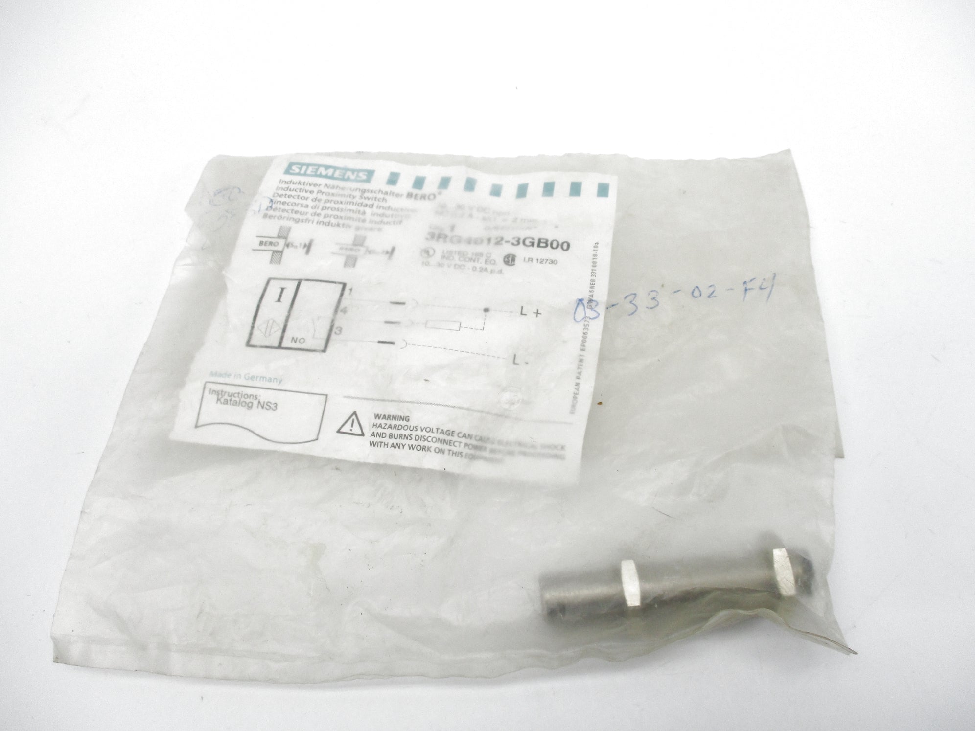 SIEMENS 3RG4012-3GB00 NSMP