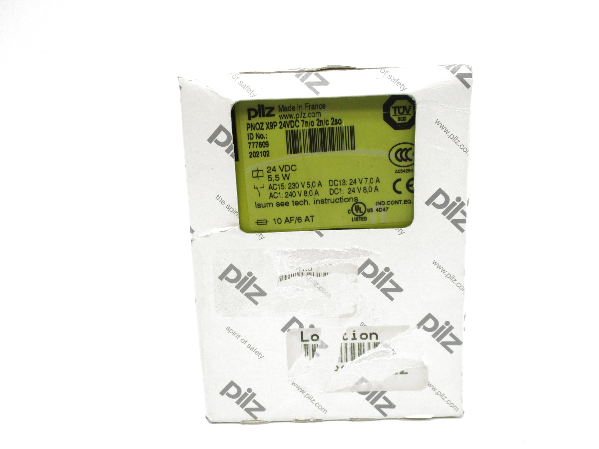 PILZ PNOZ-X9P-24VDC-7N/0-2N/C-2SO 8.0A 24VDC NSMP