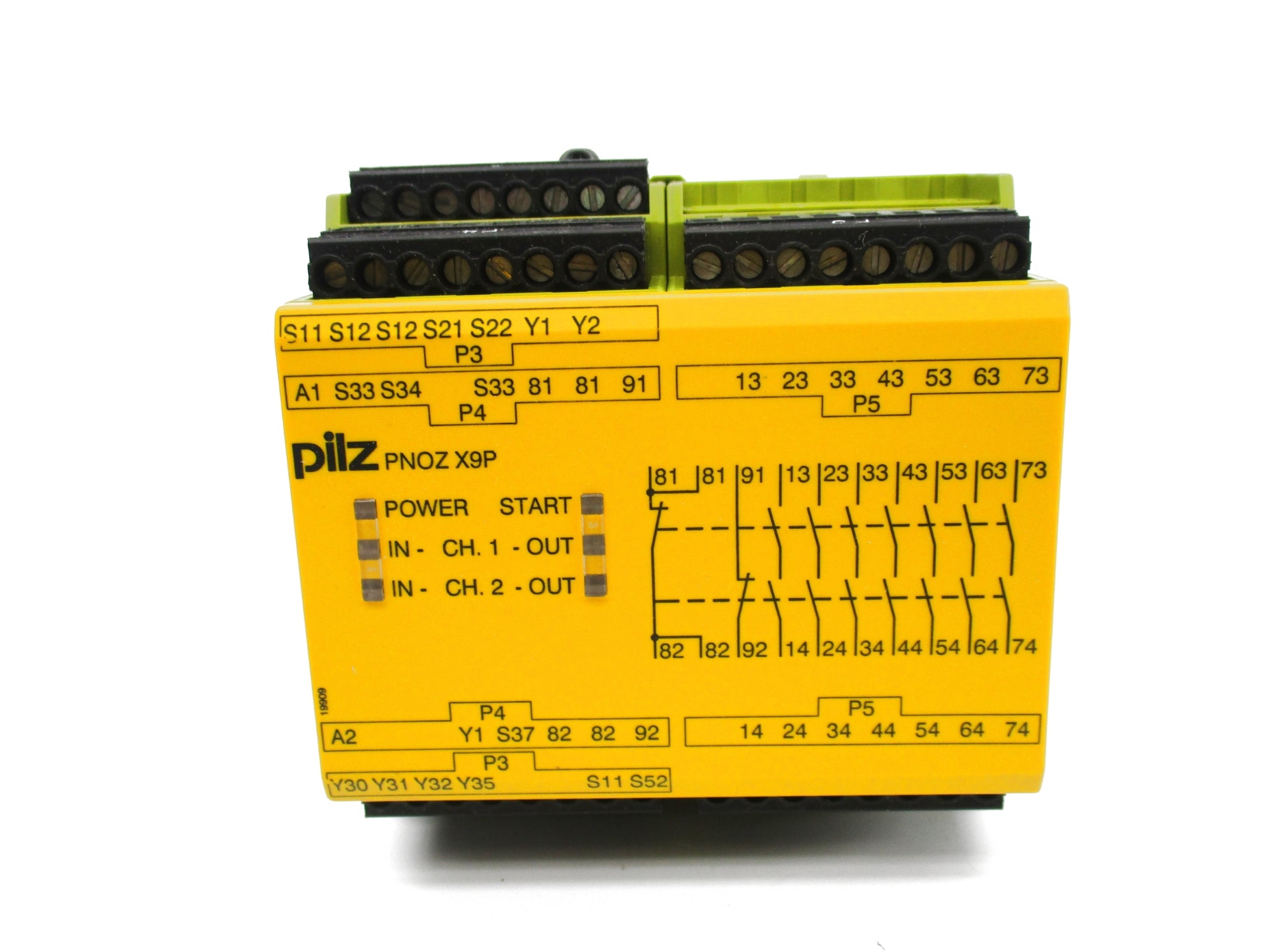 PILZ PNOZ-X9P-24VDC-7N/0-2N/C-2SO 8.0A 24VDC NSMP