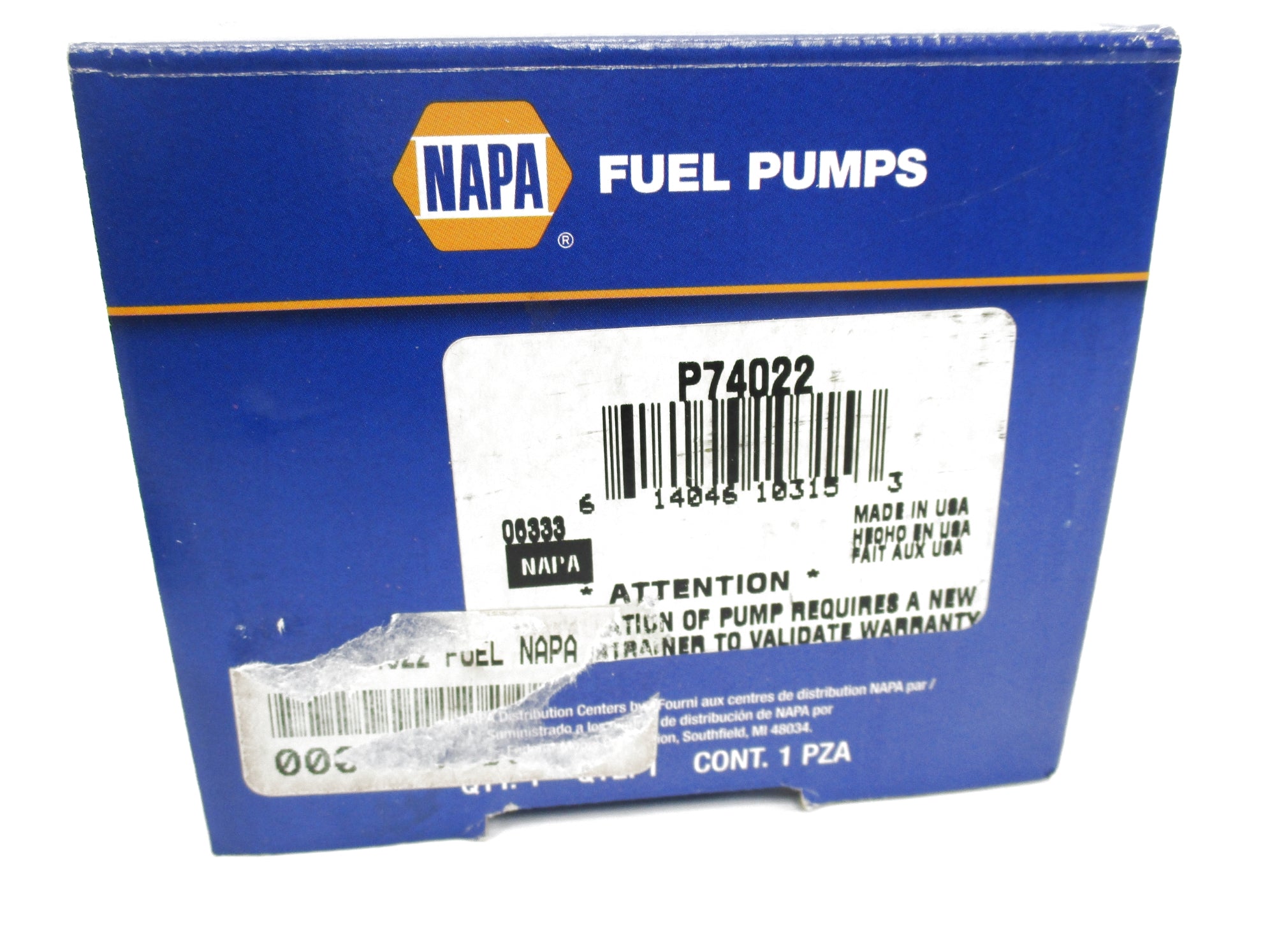NAPA P74022 NSMP