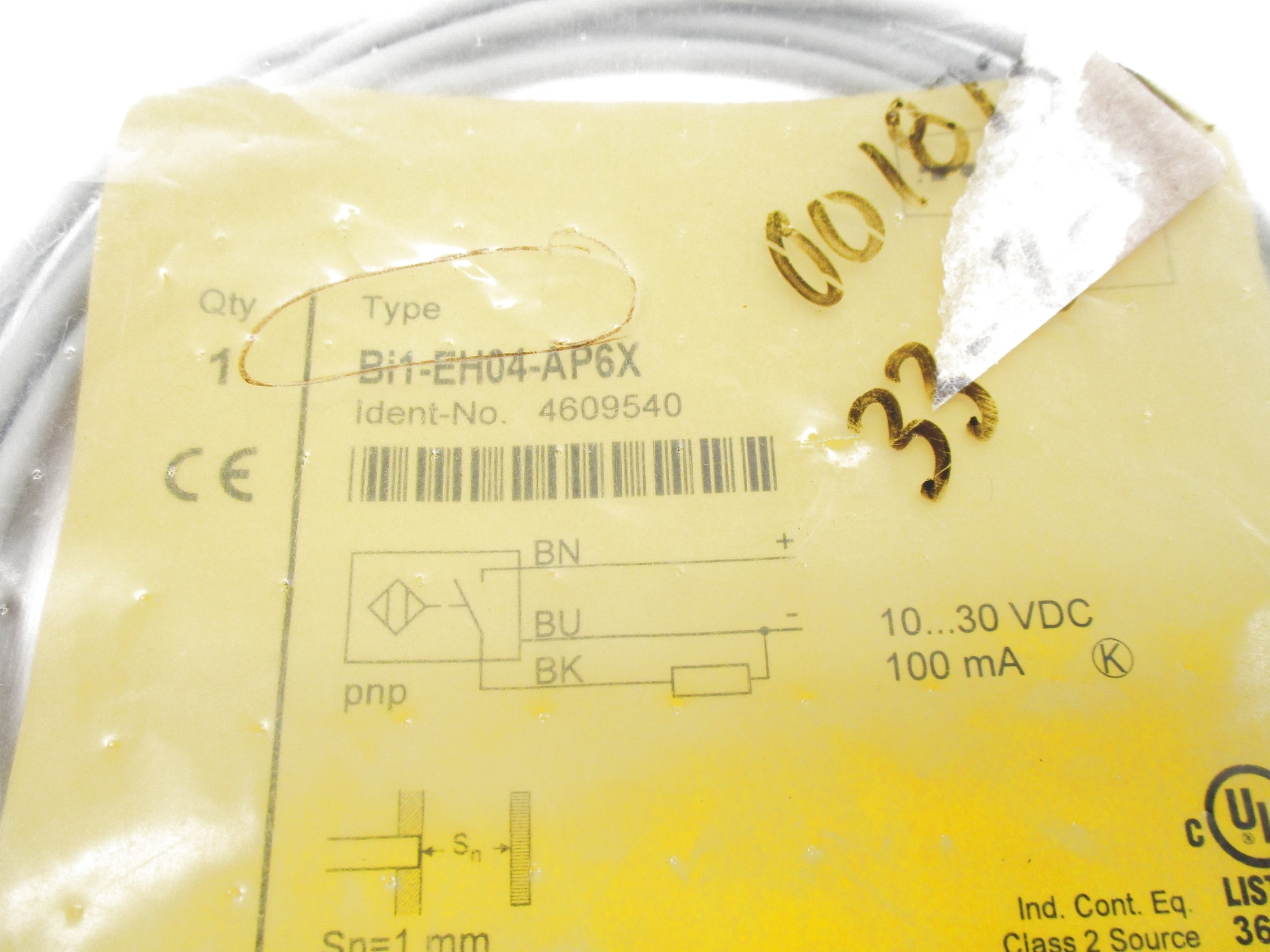 TURCK BI1EH04-AP6X NSMP