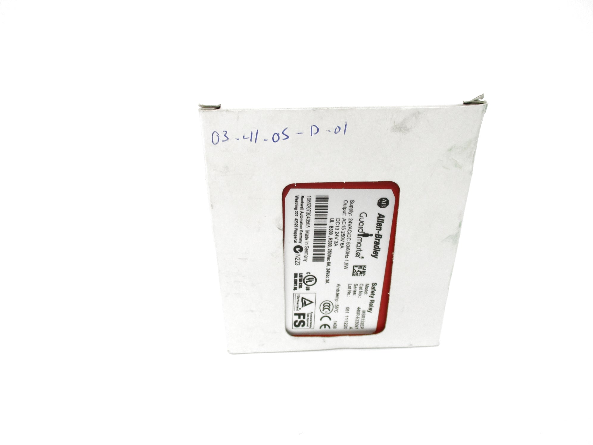 ALLEN BRADLEY 440R-E23097 SER. A MSR132EP 24VAC/DC 6A NSMP