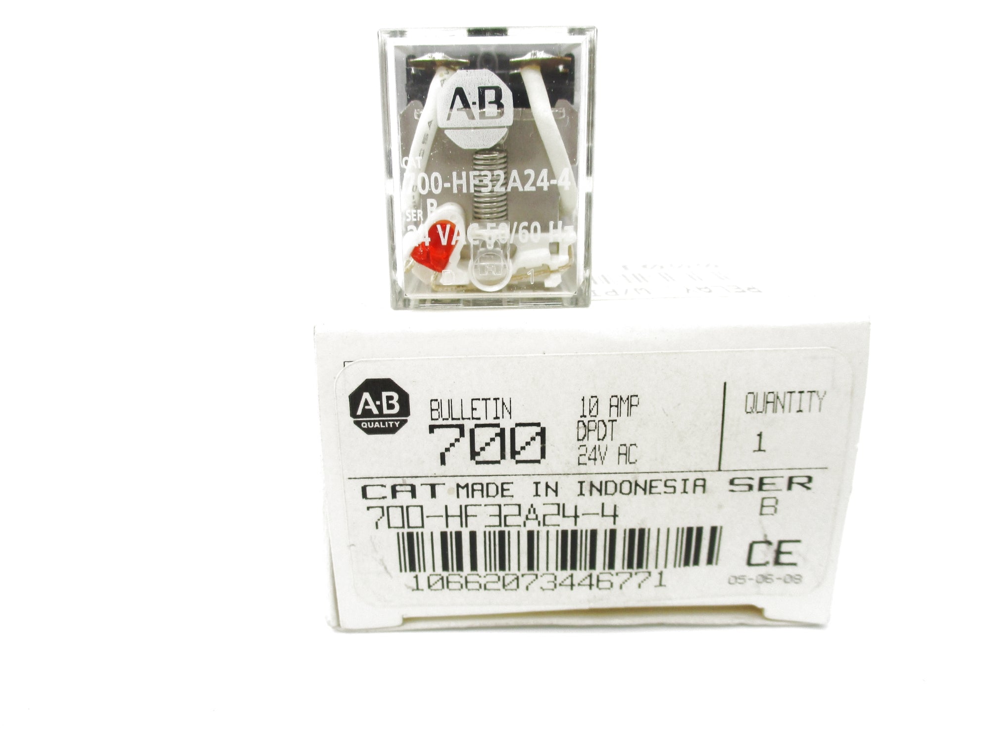 ALLEN BRADLEY 700-HF32A24-4 SER. B 24VAC 10A (WH) NSMP