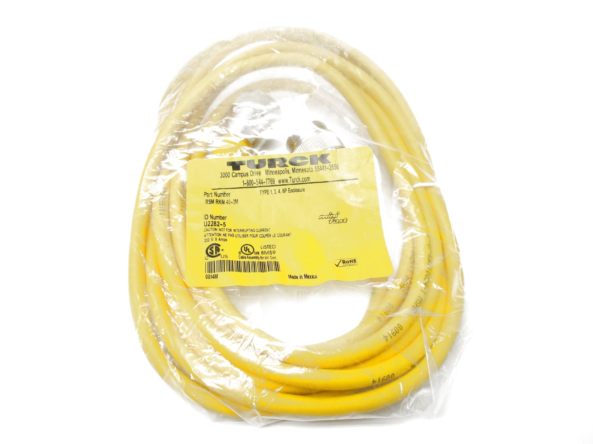 TURCK RSMRKM40-3M NSMP