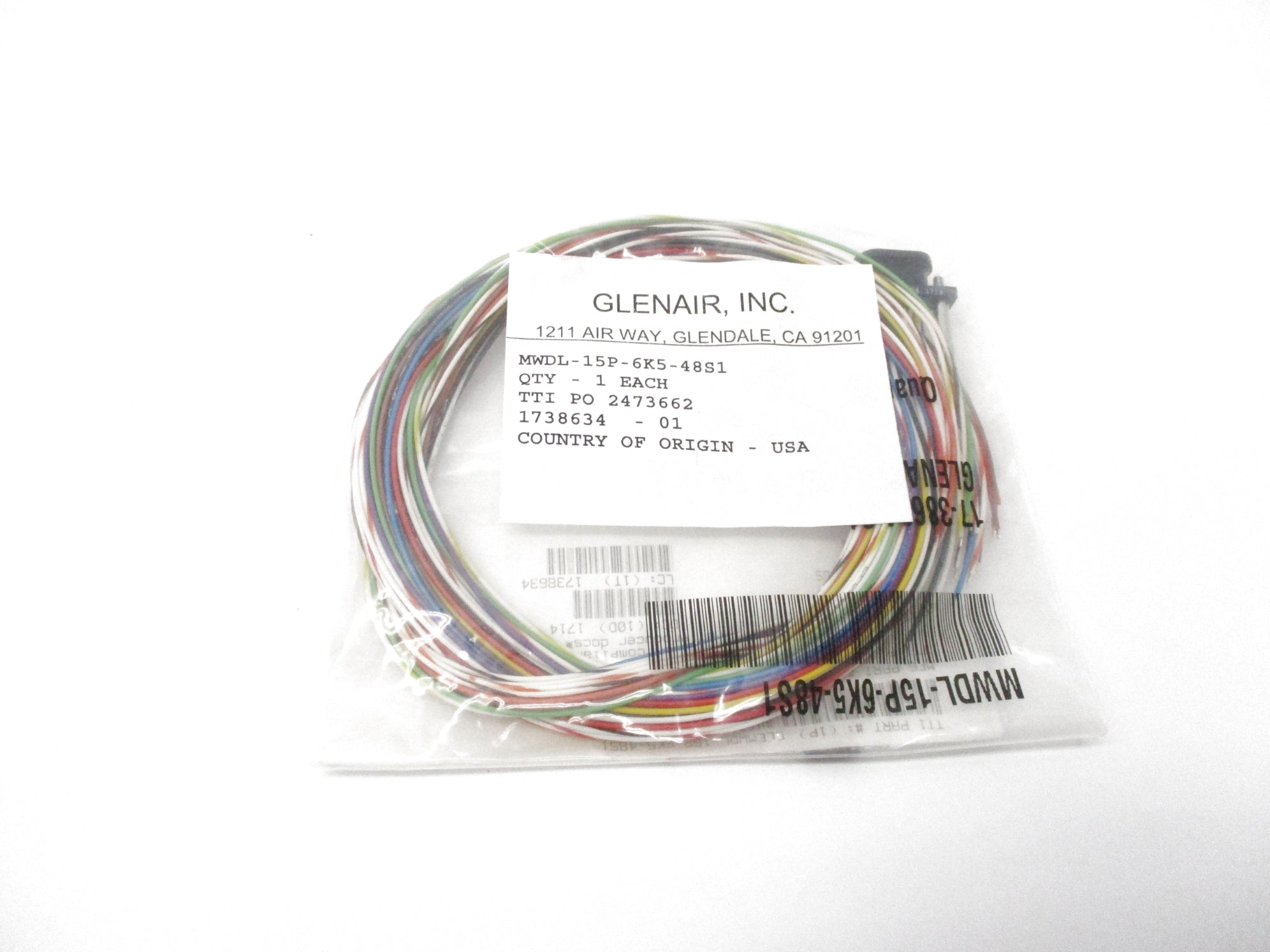 GLWNAIR INC. MWDL-15P-6K5-48S1 NSMP