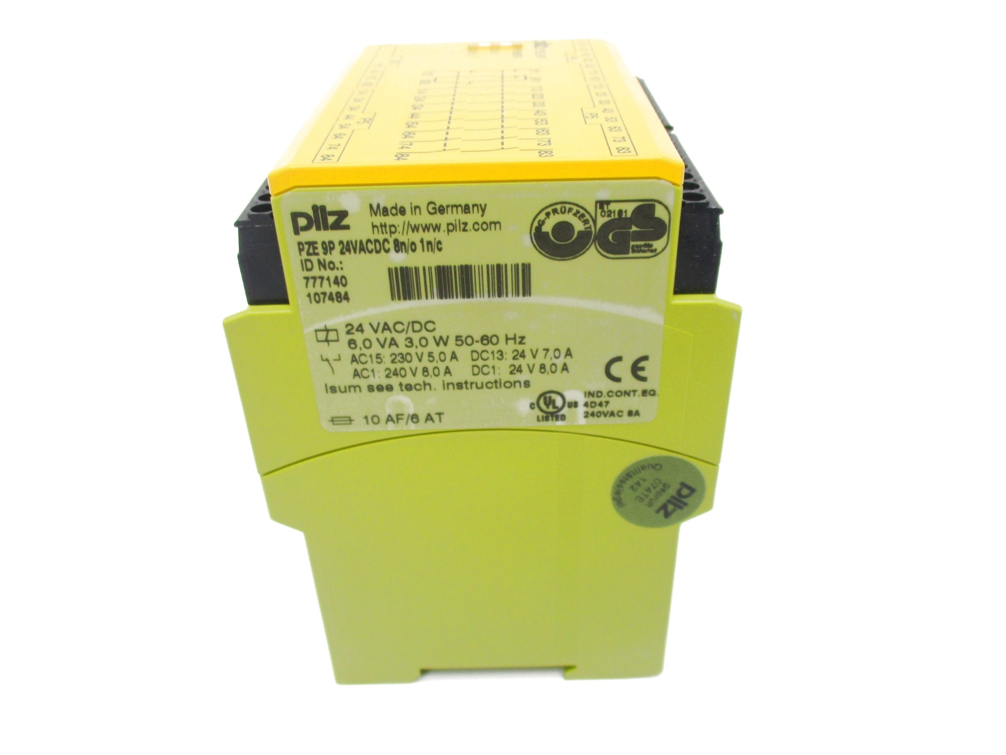 PILZ PZE9P24VACDC8N/01/NC NSMP
