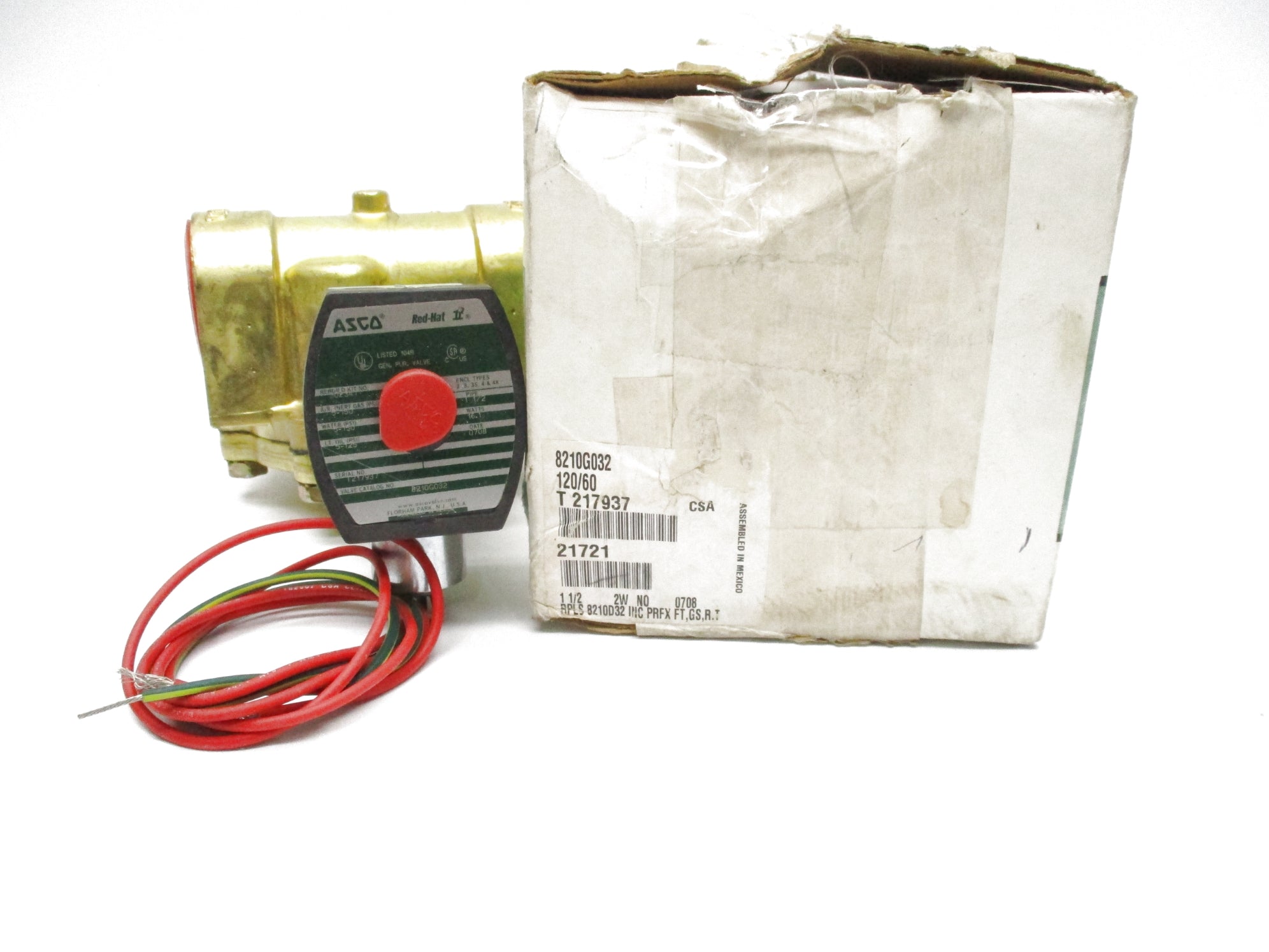ASCO 8210G032 120/60 NSMP