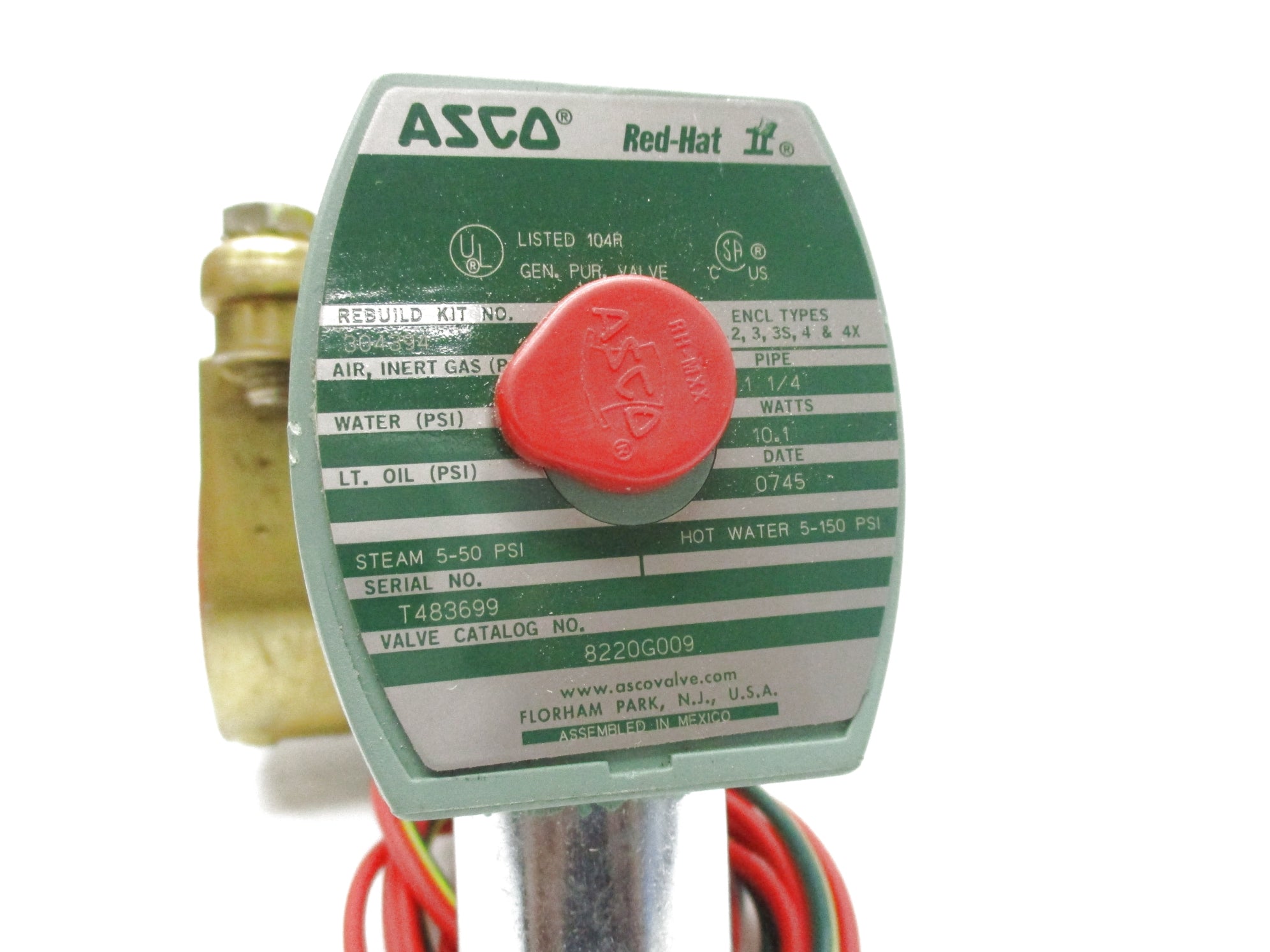 ASCO 8220G009 NSNP