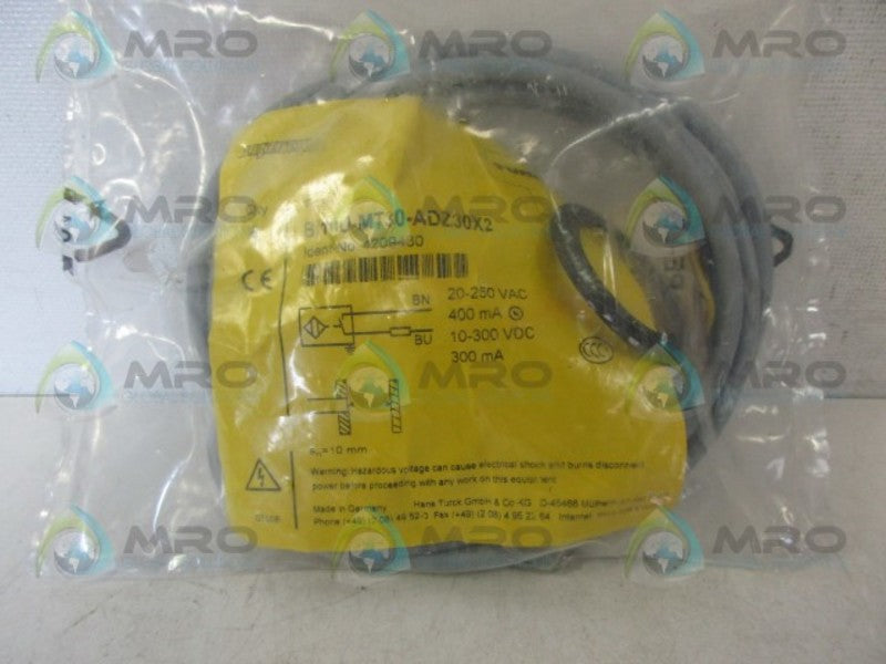 TURCK BI10U-MT30-ADZ30X2 PROXIMITY SENSOR *NEW IN FACTORY BAG*