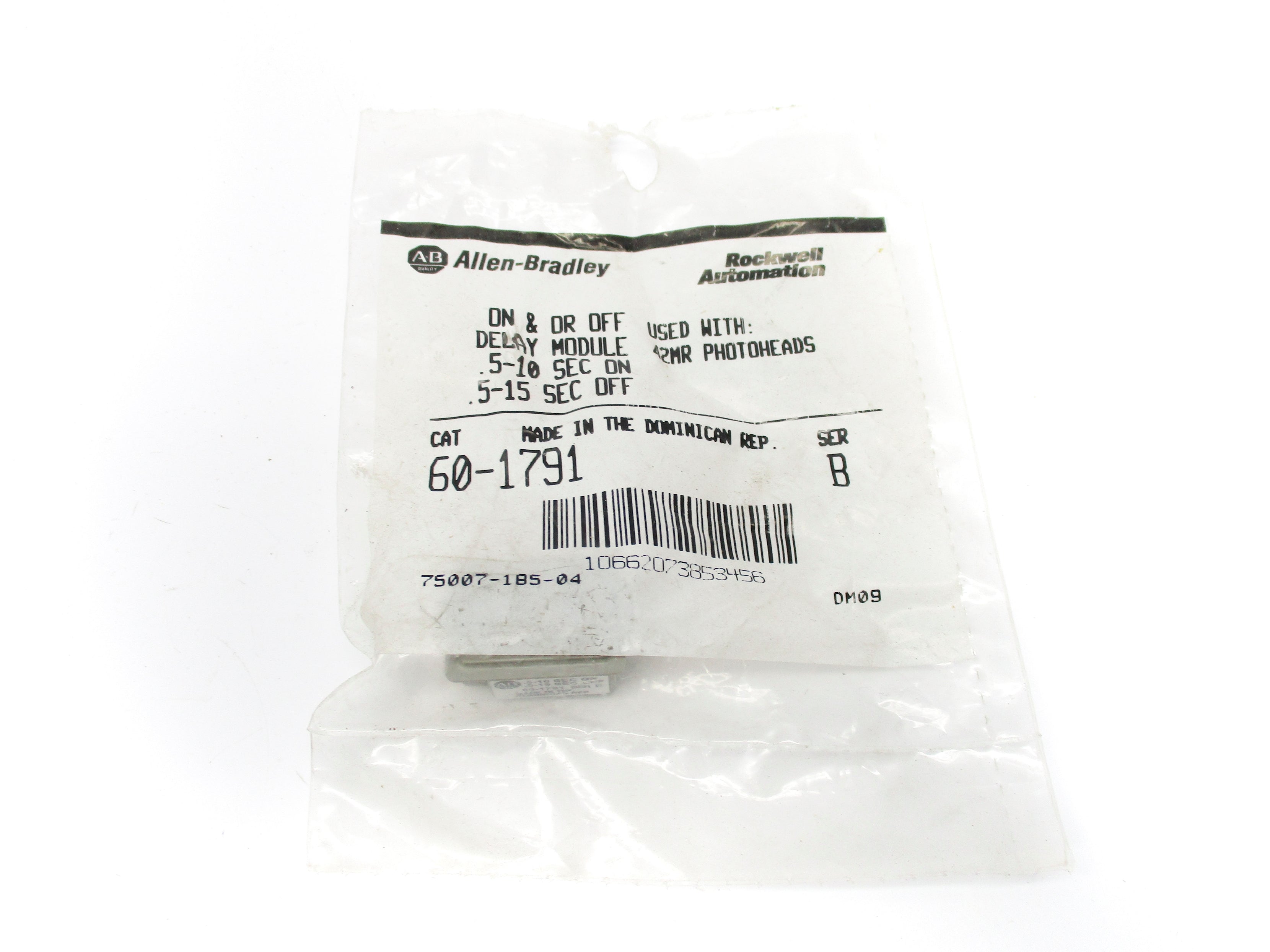 ALLEN BRADLEY 60-1791 SER.B NSMP