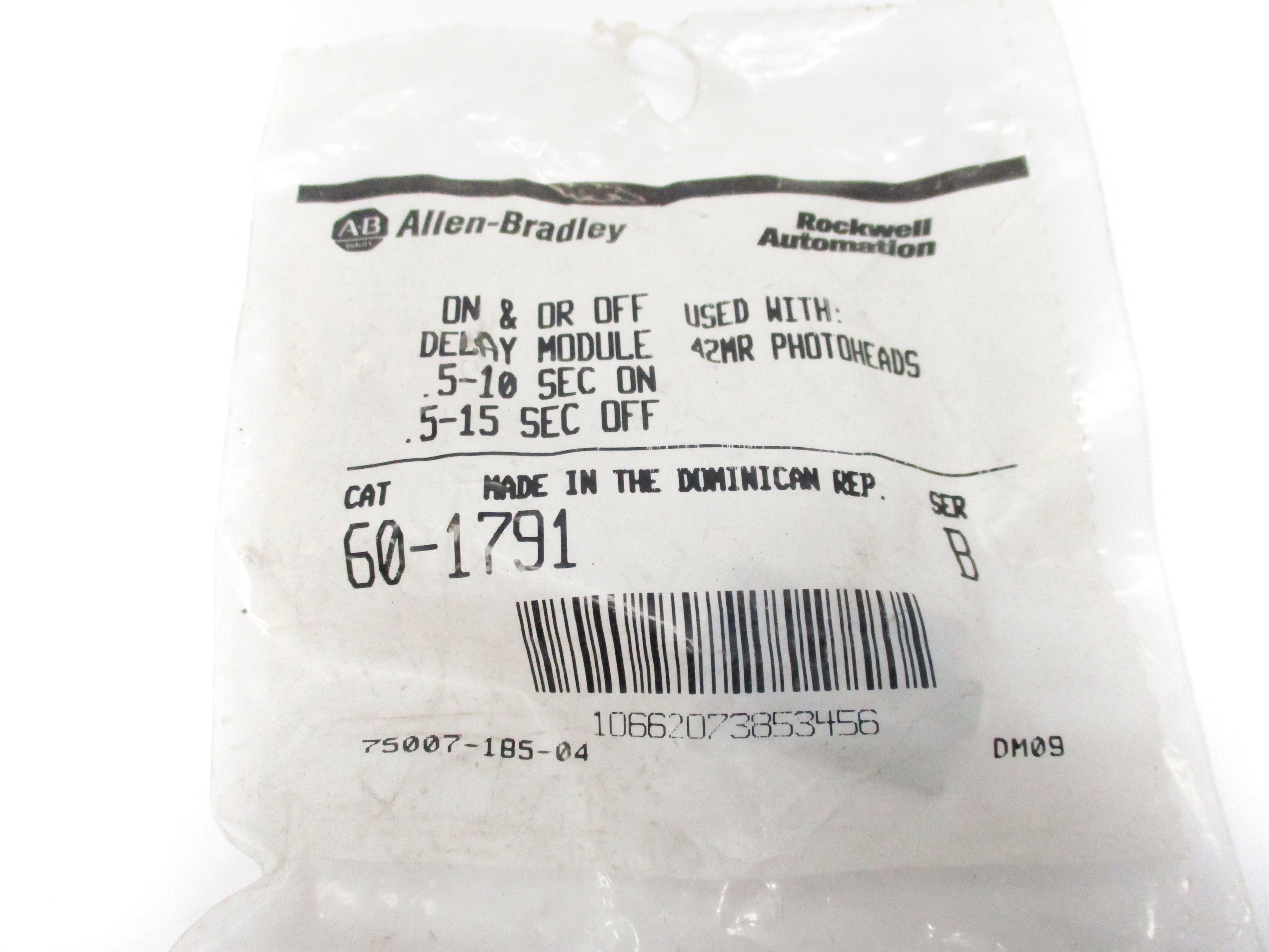 ALLEN BRADLEY 60-1791 SER.B NSMP