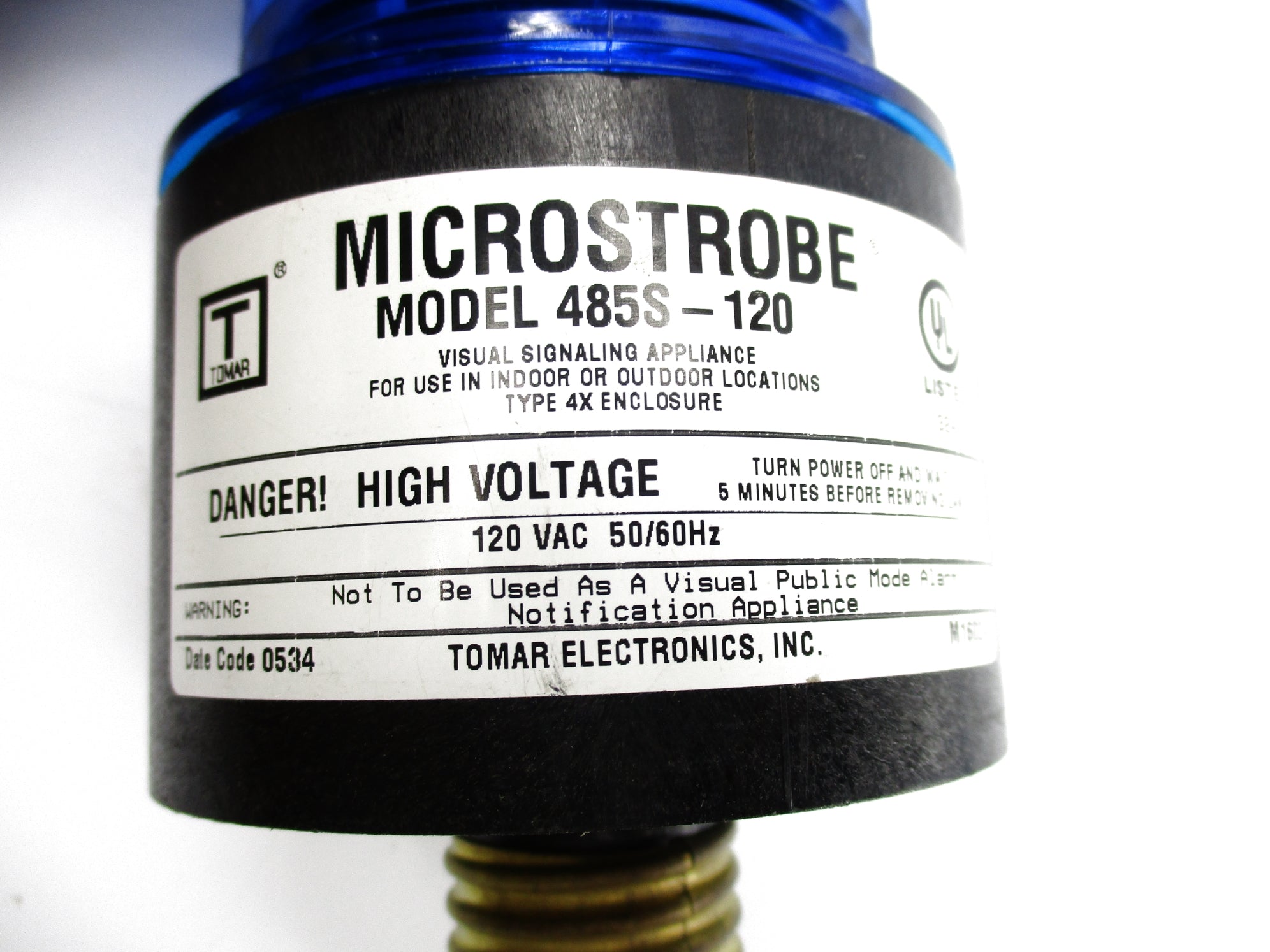 TOMAR 485S-120 (W/O BULB) NSNP