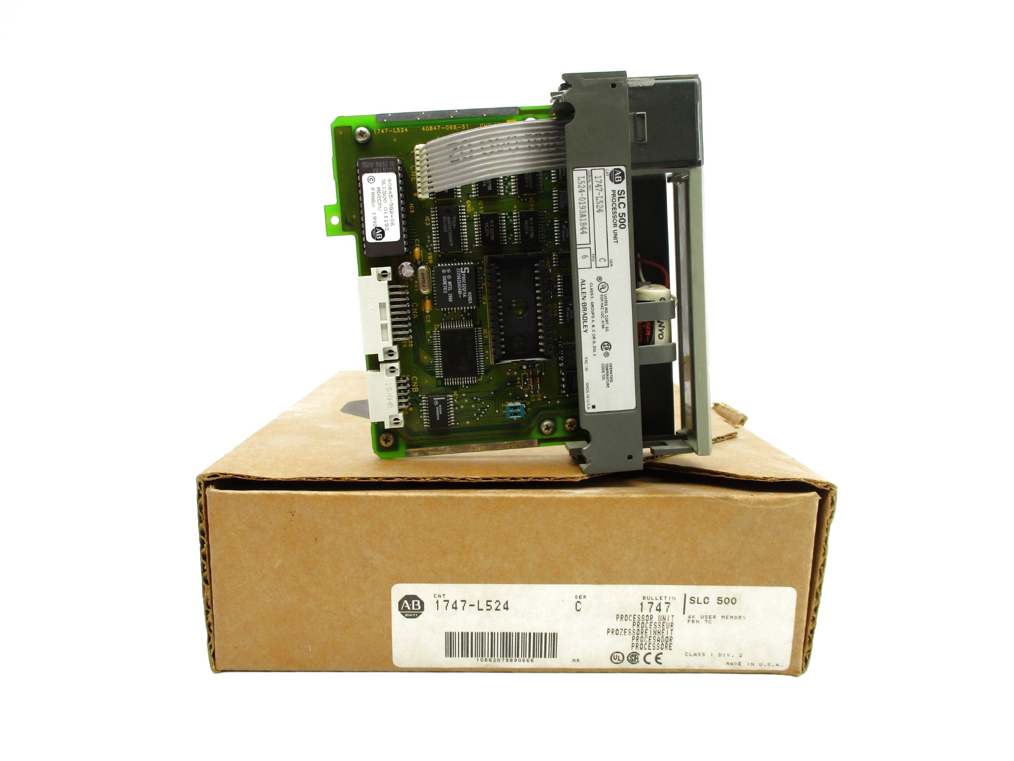 ALLEN BRADLEY  1747-L524 SER. C F/W 6 NSMP