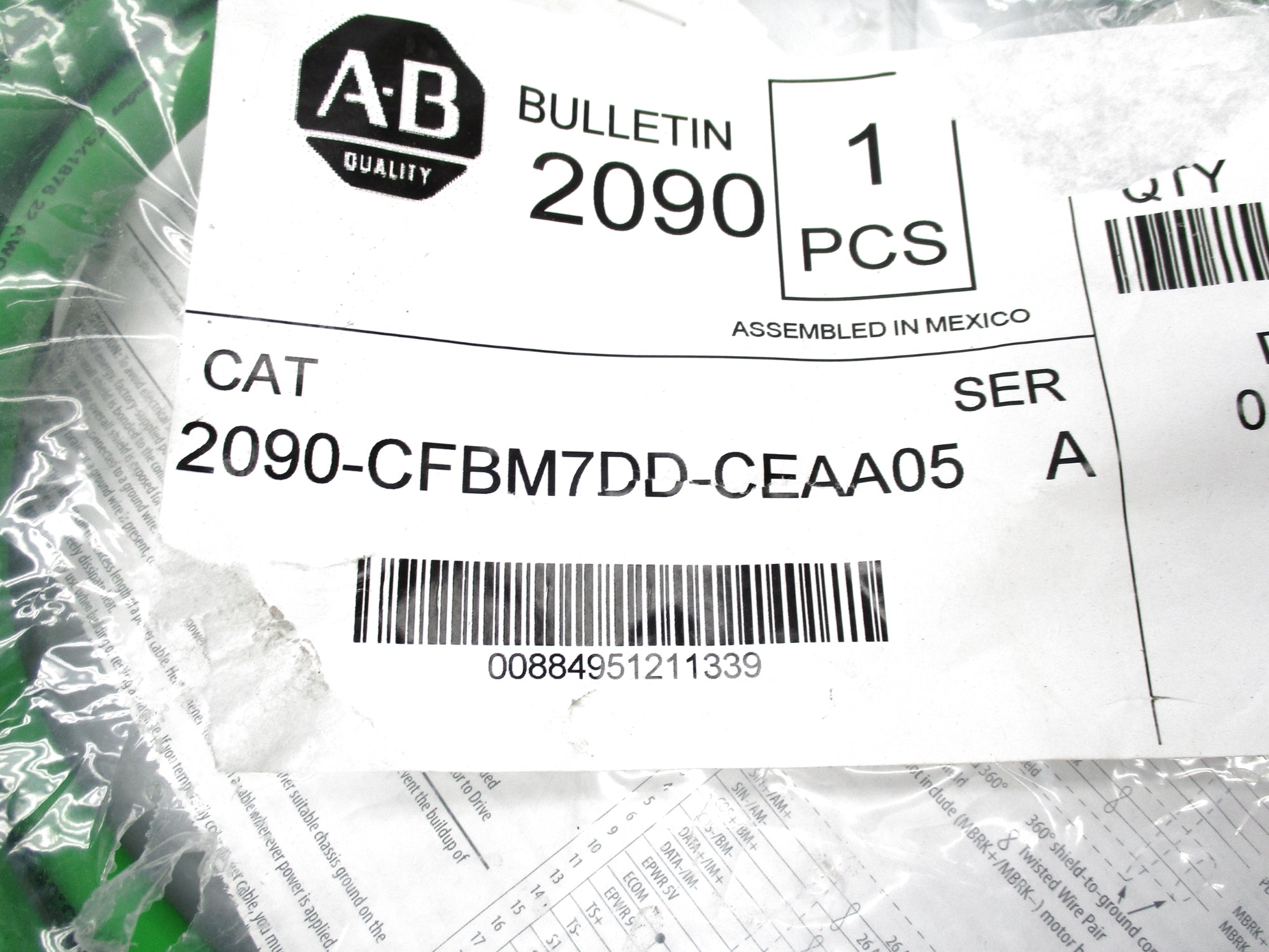 ALLEN BRADLEY 2090-CFBM7DD-CEAA05 SER. A NSMP