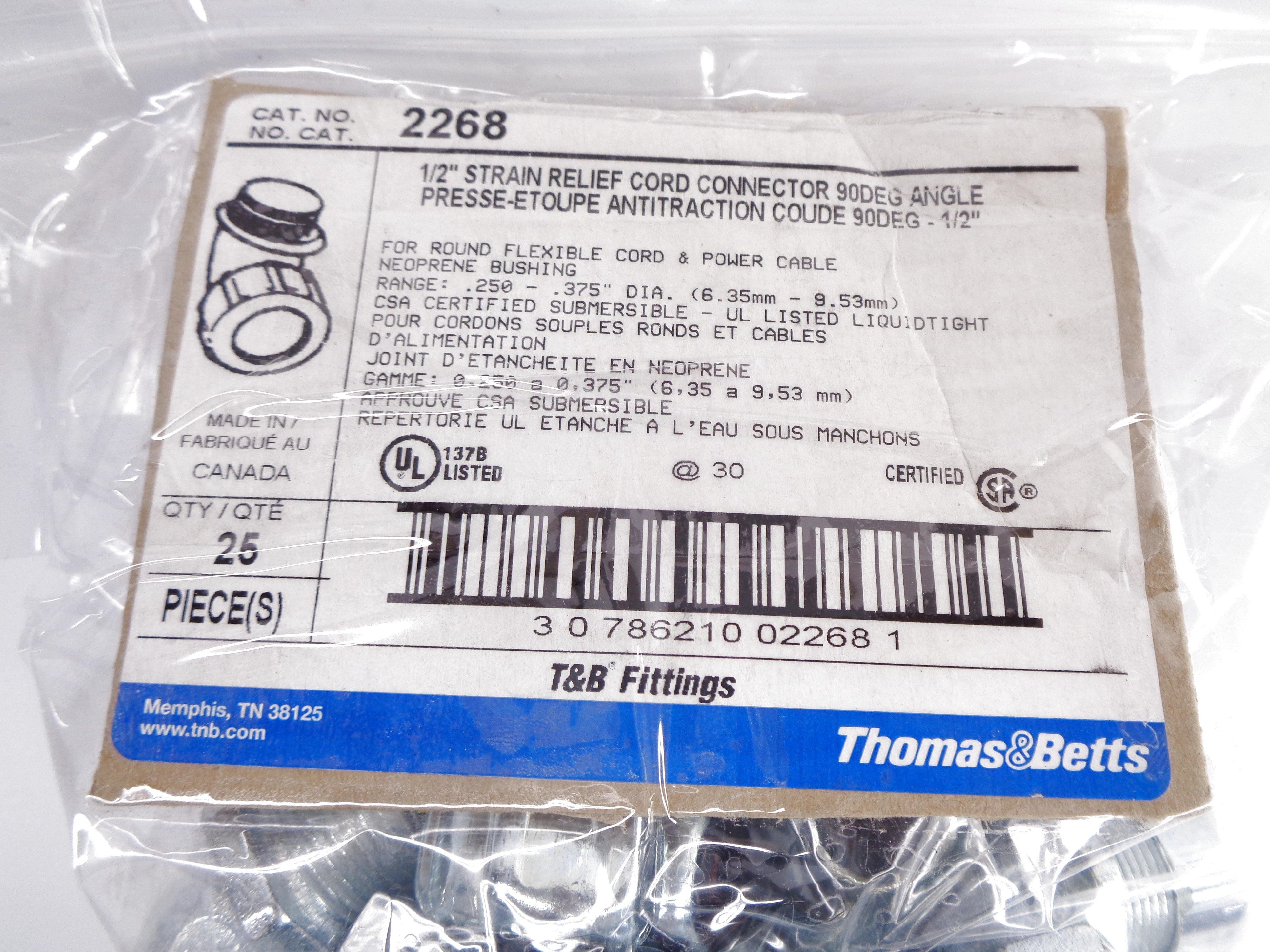 THOMAS & BETTS 2268 NSNP