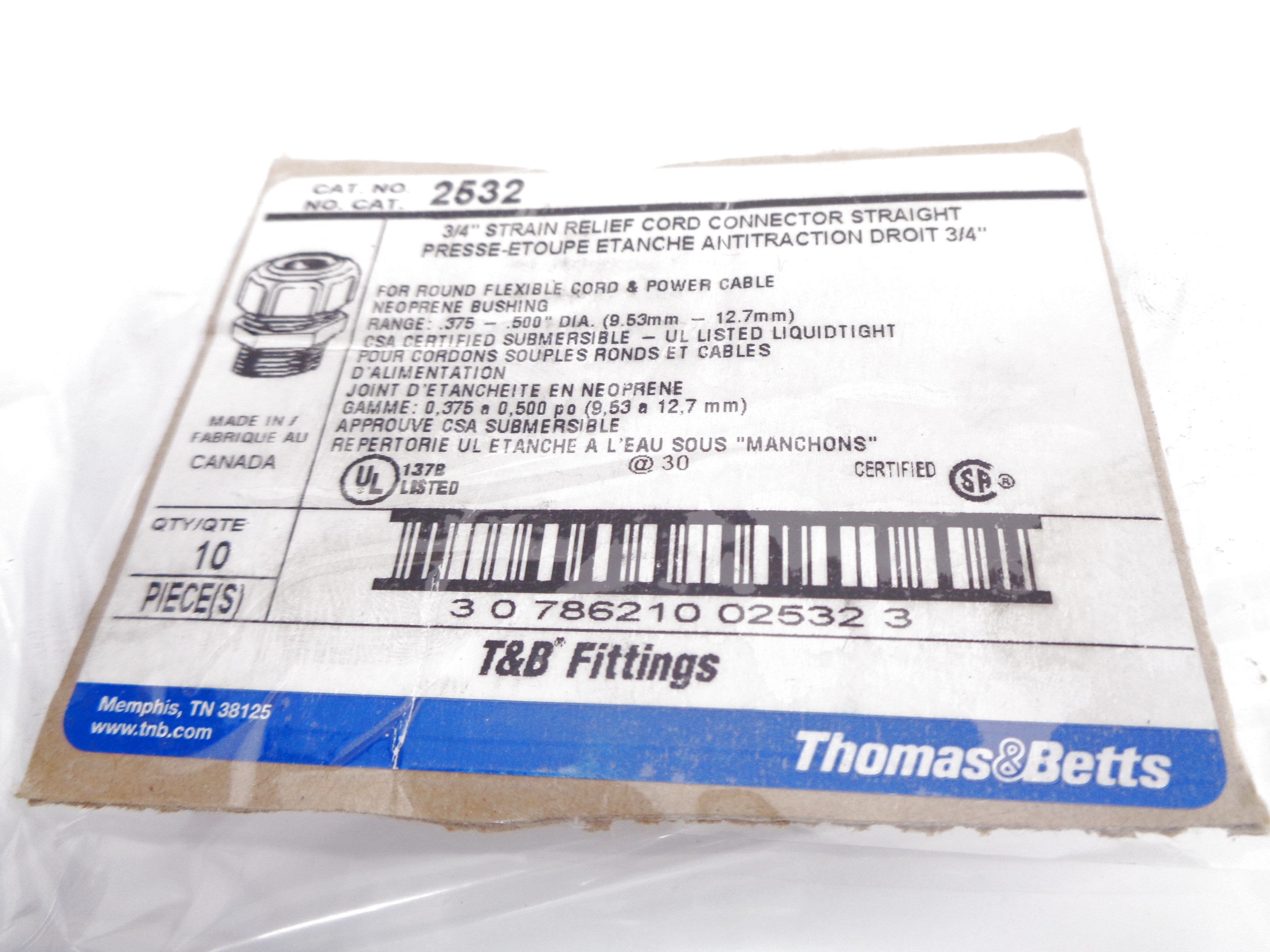 THOMAS & BETTS 2532 NSNP