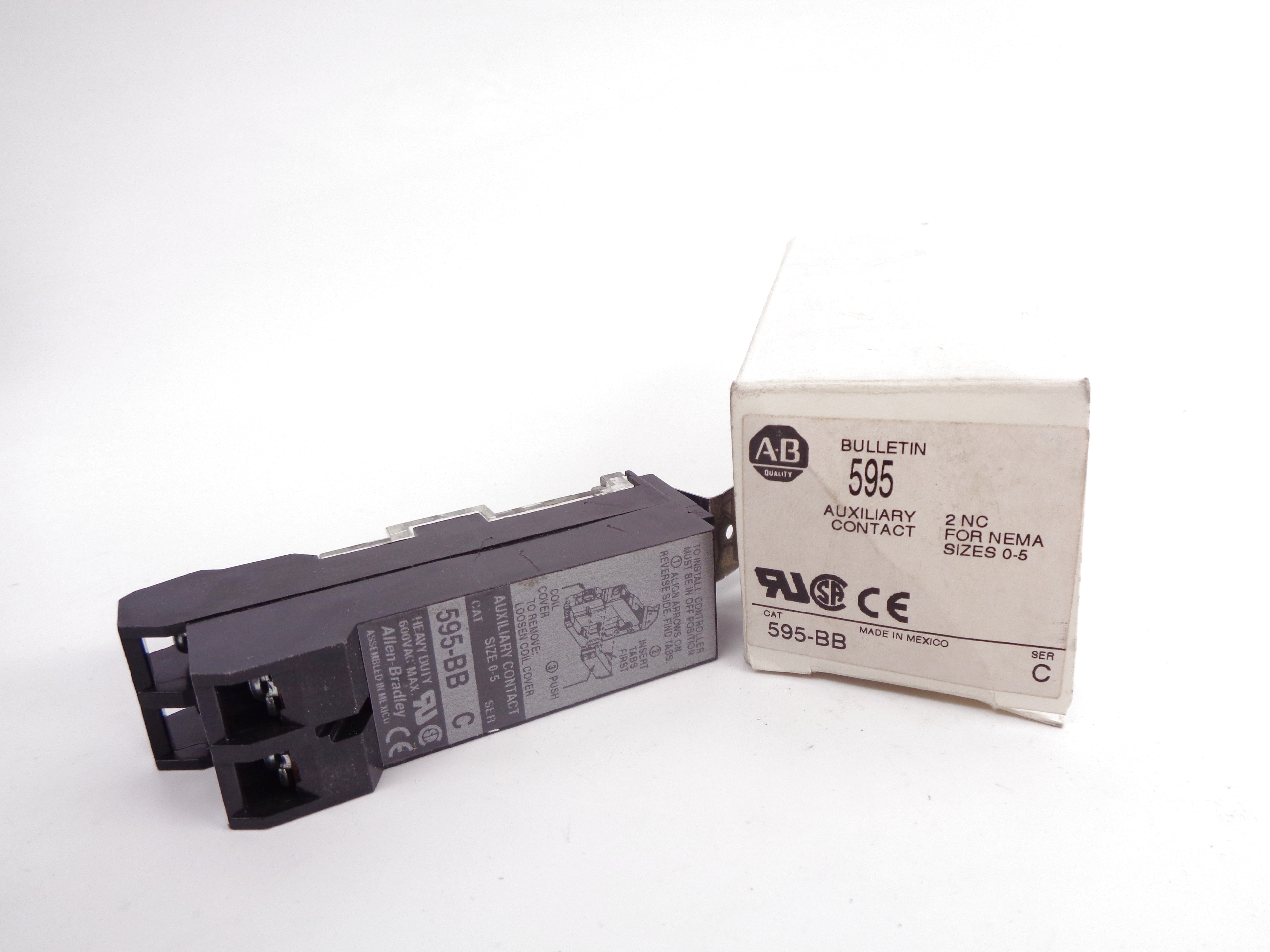ALLEN BRADLEY 595-BB SER. C (WH) NSMP