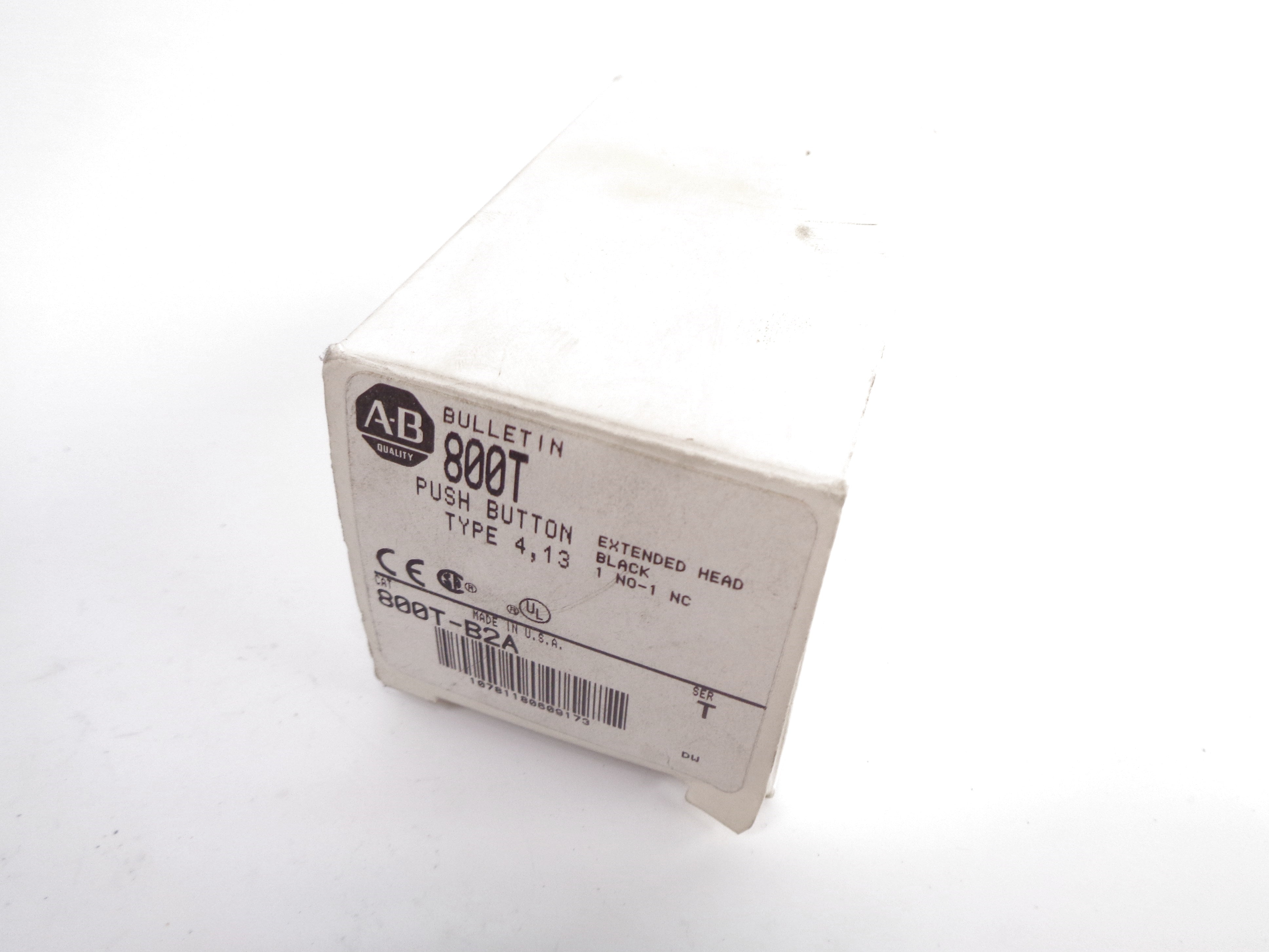 ALLEN BRADLEY 800T-B2A SER. T (WH) NSMP