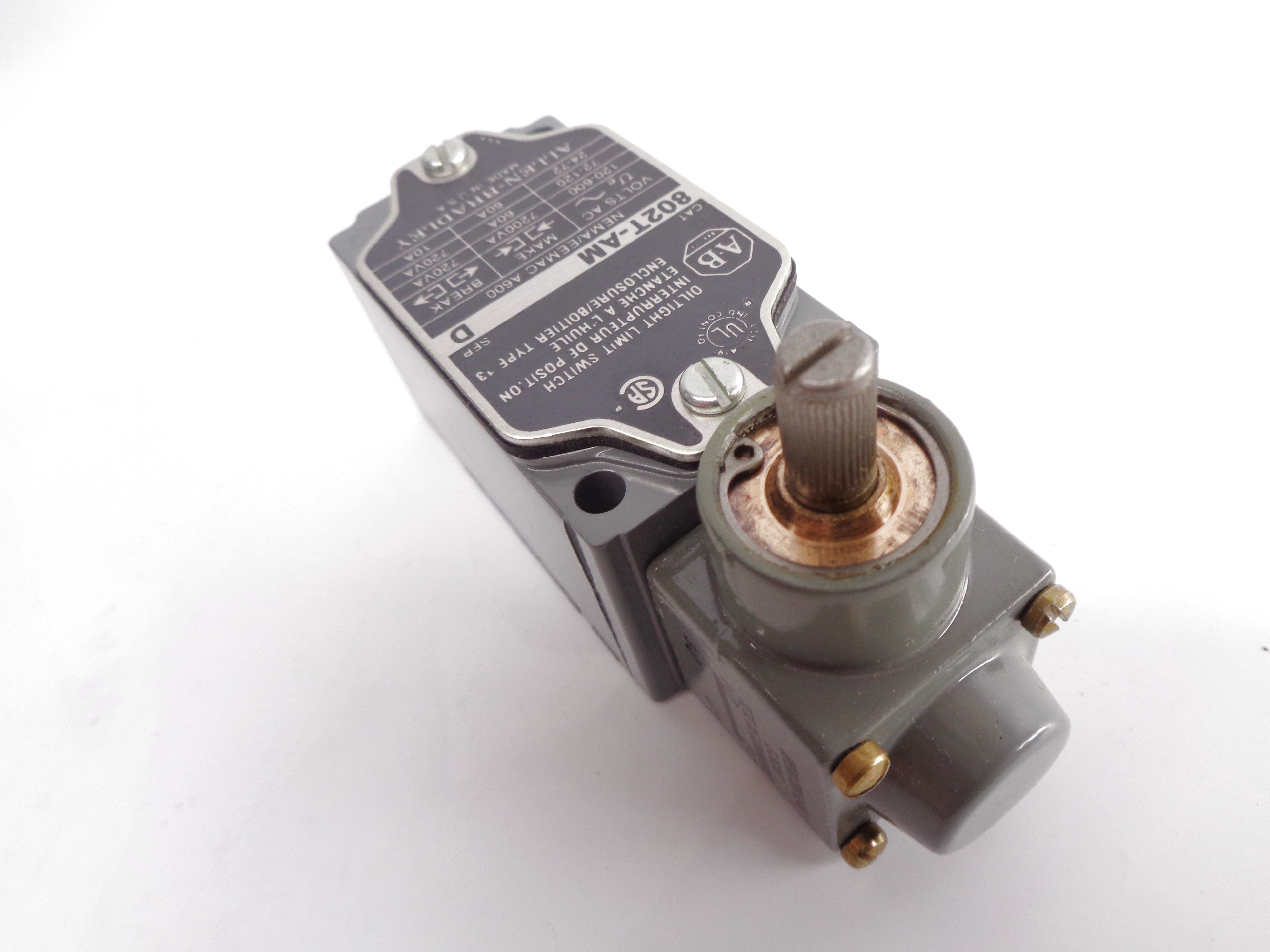 ALLEN BRADLEY 802T-AM SER. D (GY/BL) NSMP