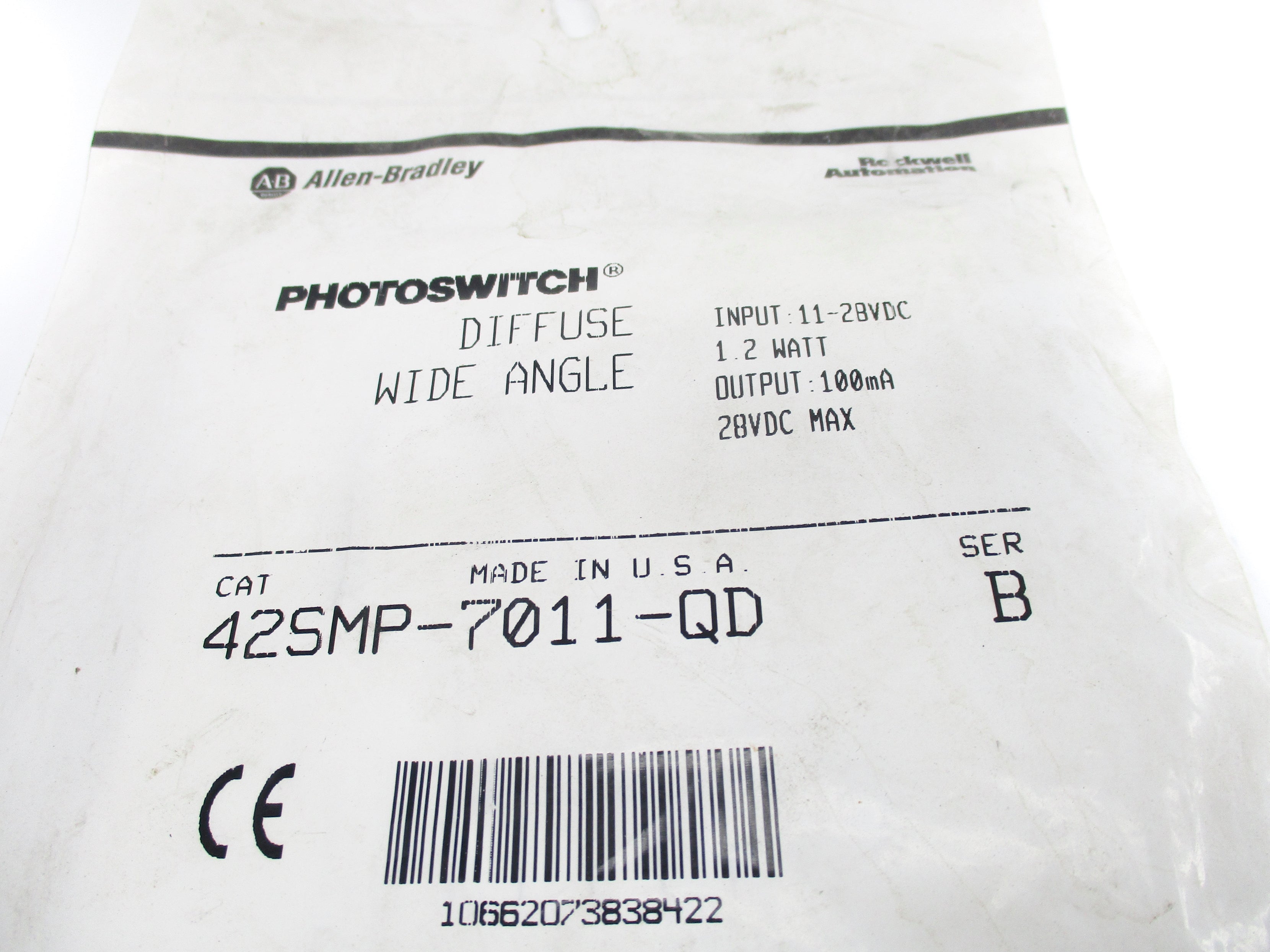 ALLEN BRADLEY 42SMP-7011-QD SER. B NSMP