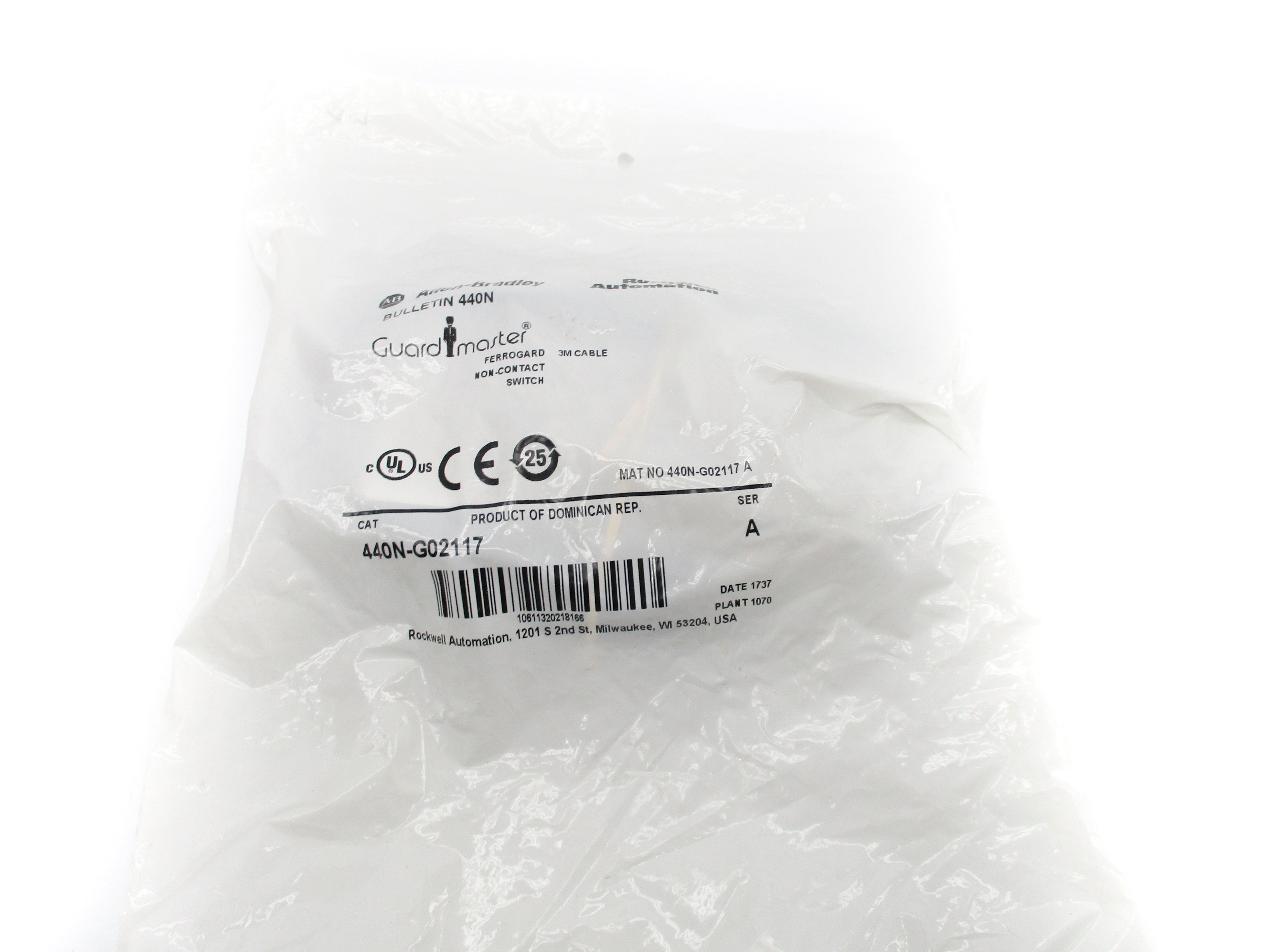 ALLEN BRADLEY 440N-G02117 SER. A NSMP