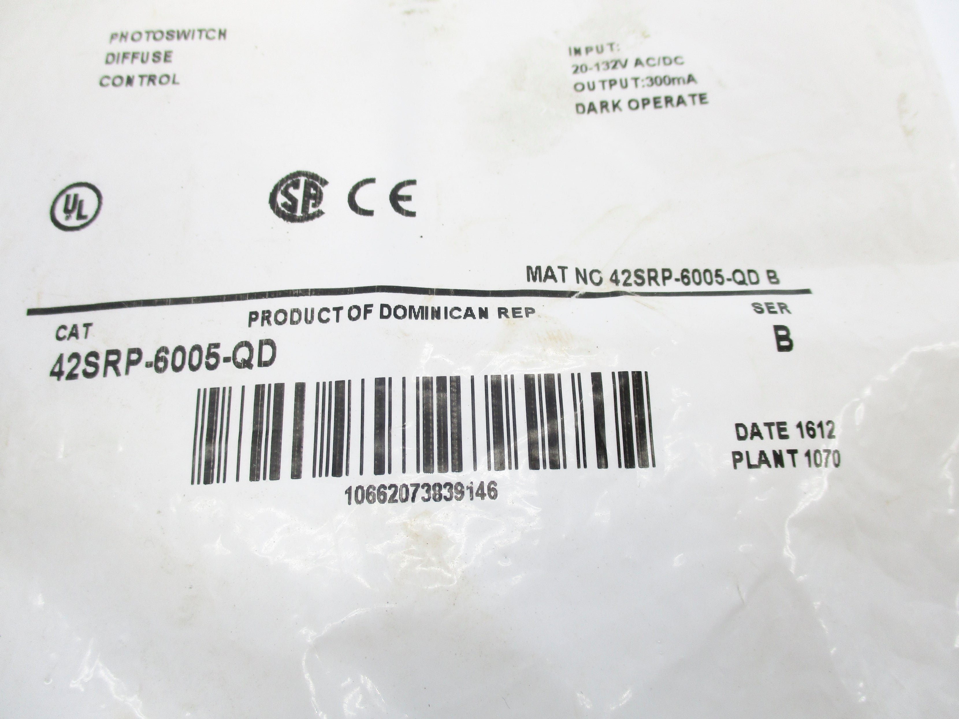 ALLEN BRADLEY 42SRP-6005-QD SER. B NSMP