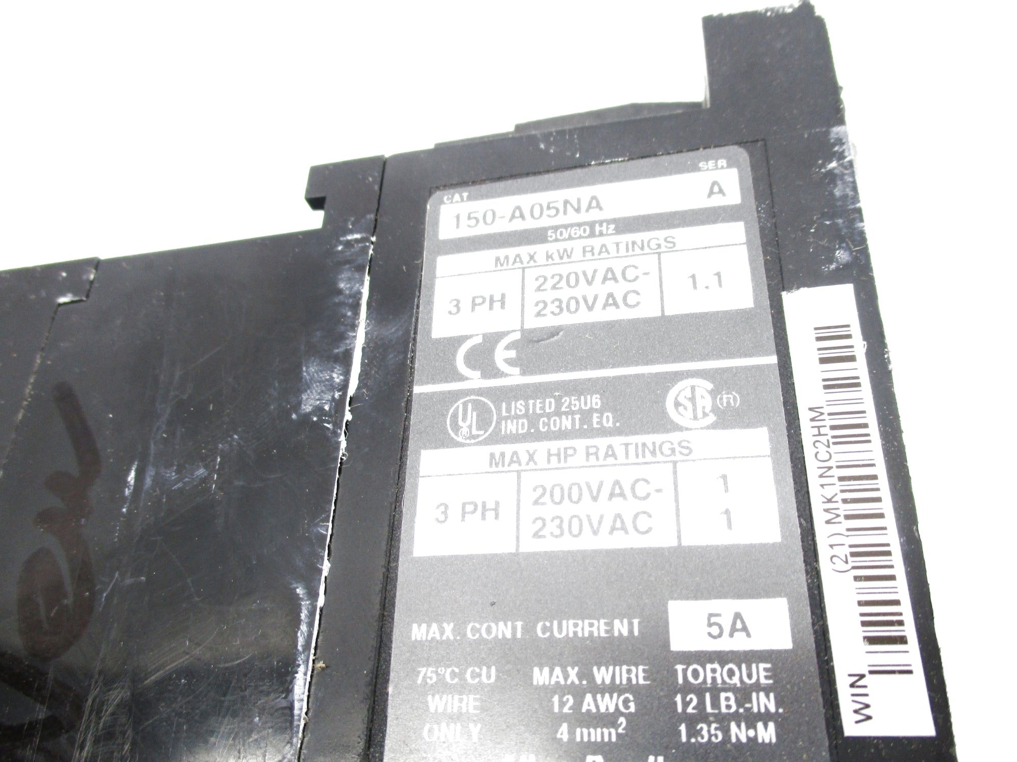 ALLEN BRADLEY 150-A05NA SER. A NSNP